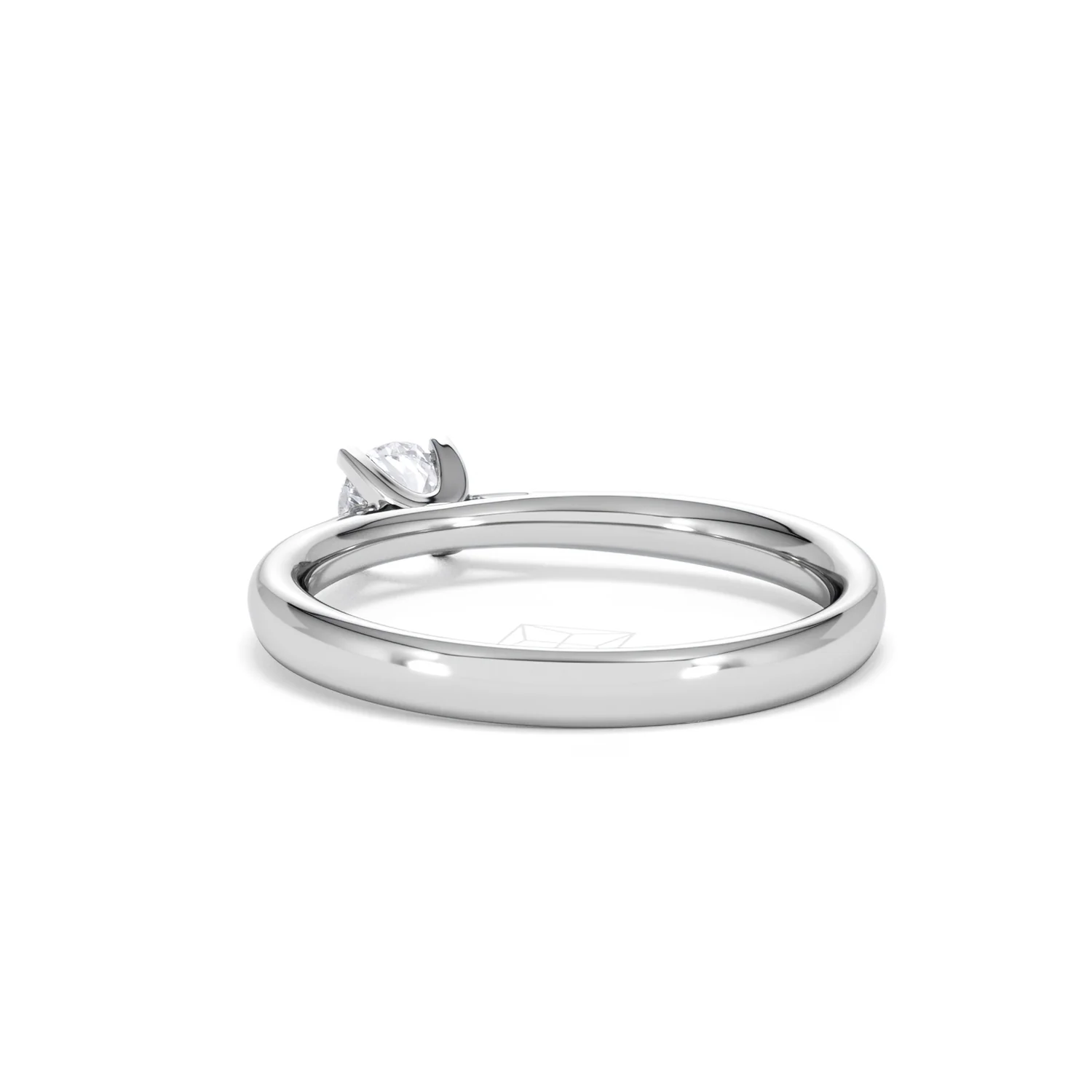 Engagement Ring Grace 0.33ct Lab Diamond G/Vs in 18K White Gold - Image 54