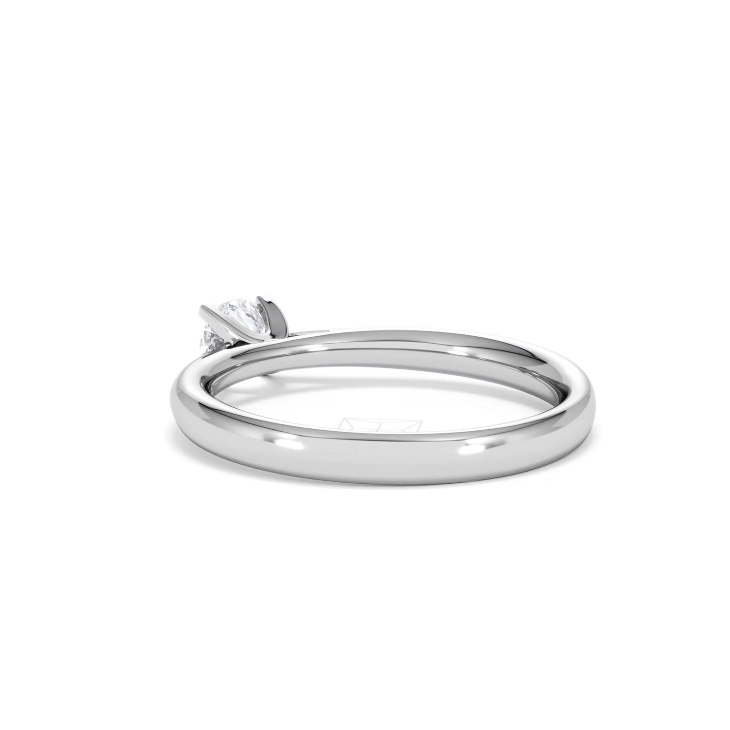 Engagement Ring Grace 0.33ct Lab Diamond G/Vs in 18K White Gold - Image 56