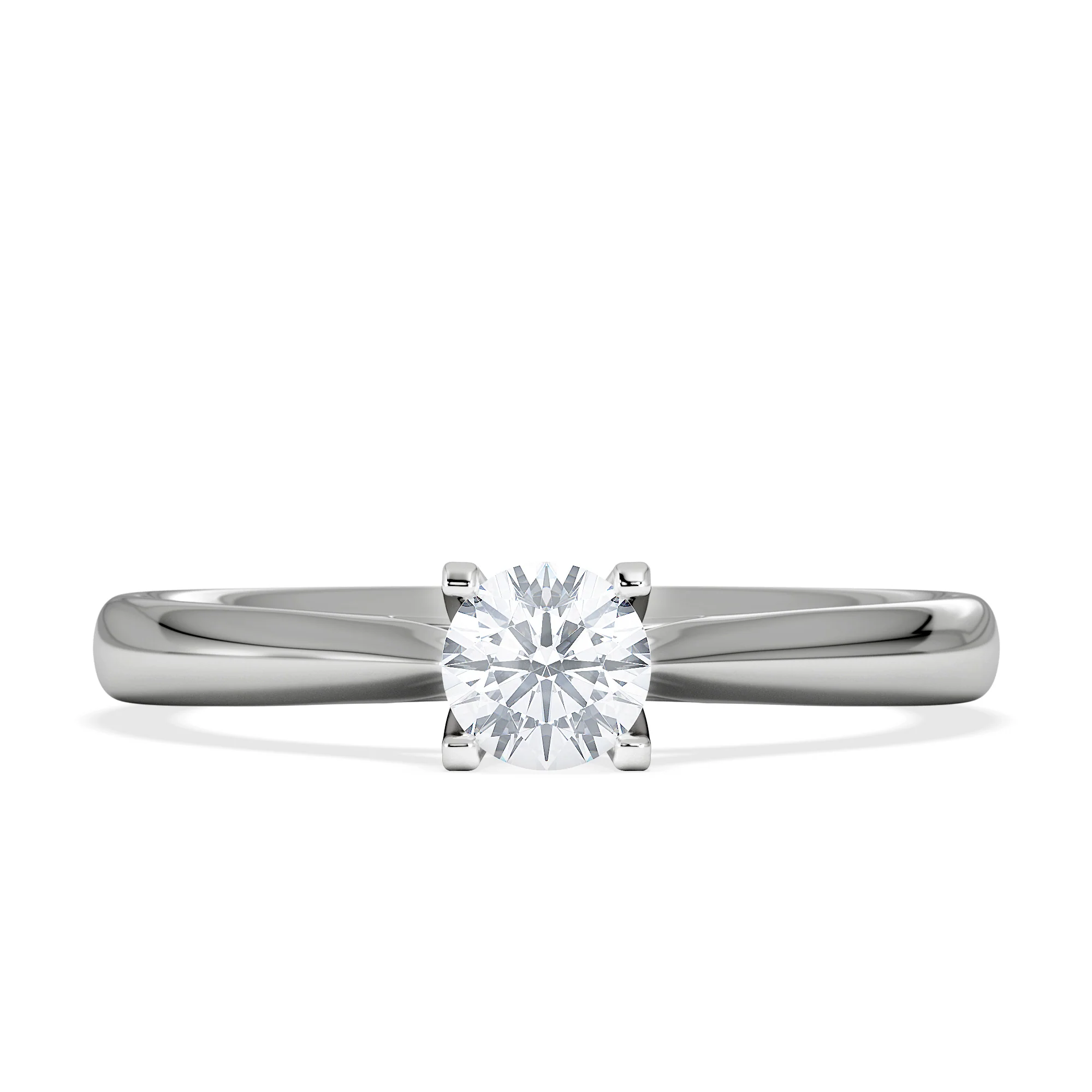 Engagement Ring Grace 0.33ct Lab Diamond G/Vs in 18K White Gold - Image 6