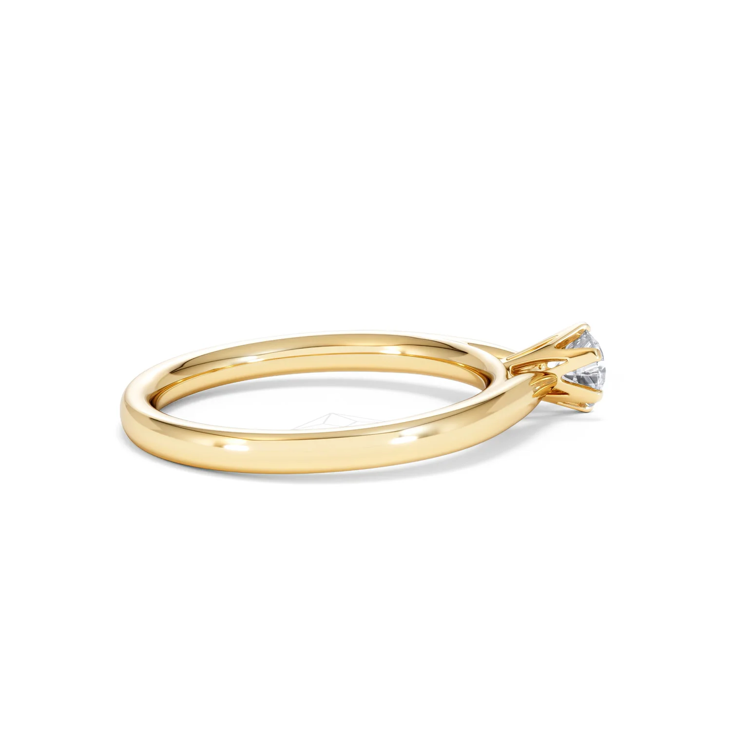 Engagement Ring High Set Chloe 0.33ct Lab Diamond G/Vs in 18K Gold - Image 31