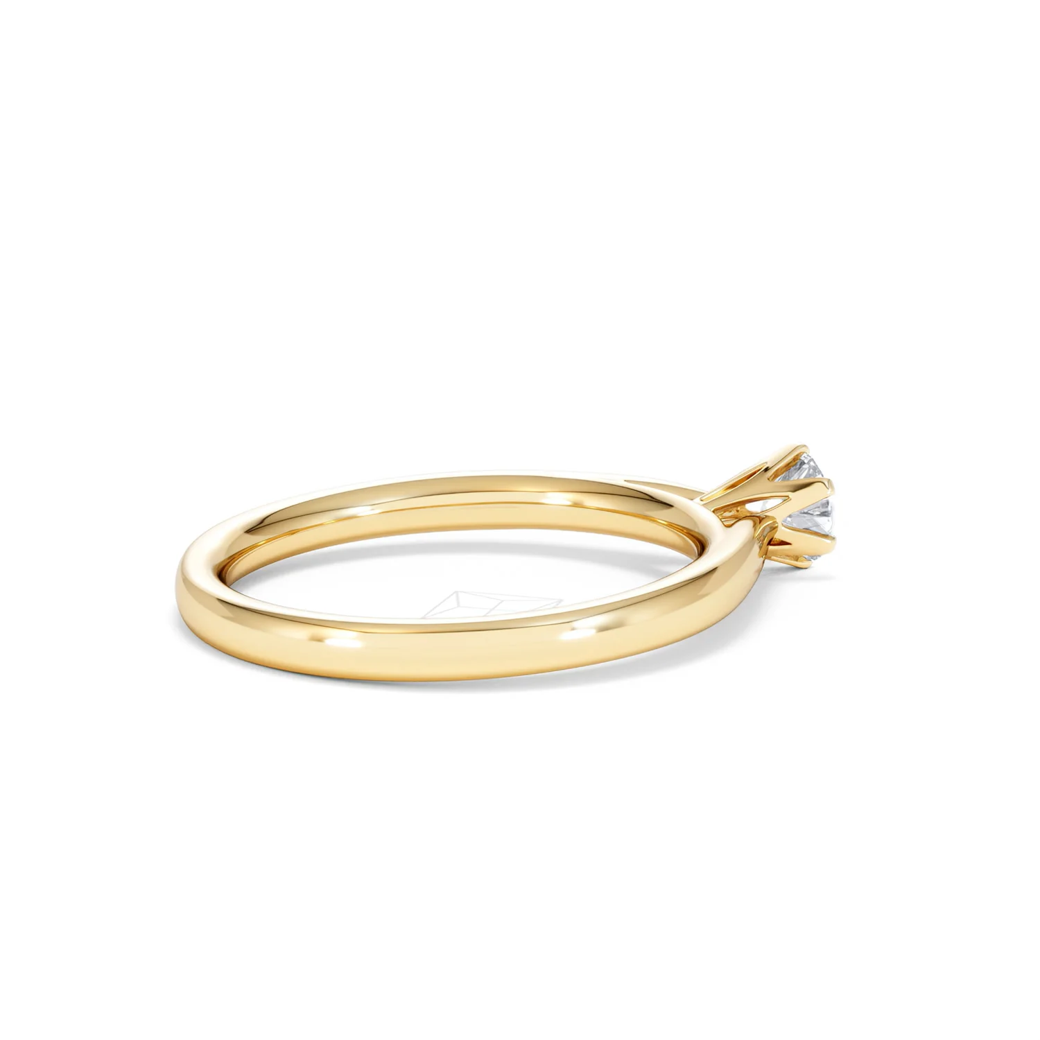 Engagement Ring High Set Chloe 0.33ct Lab Diamond G/Vs in 18K Gold - Image 34