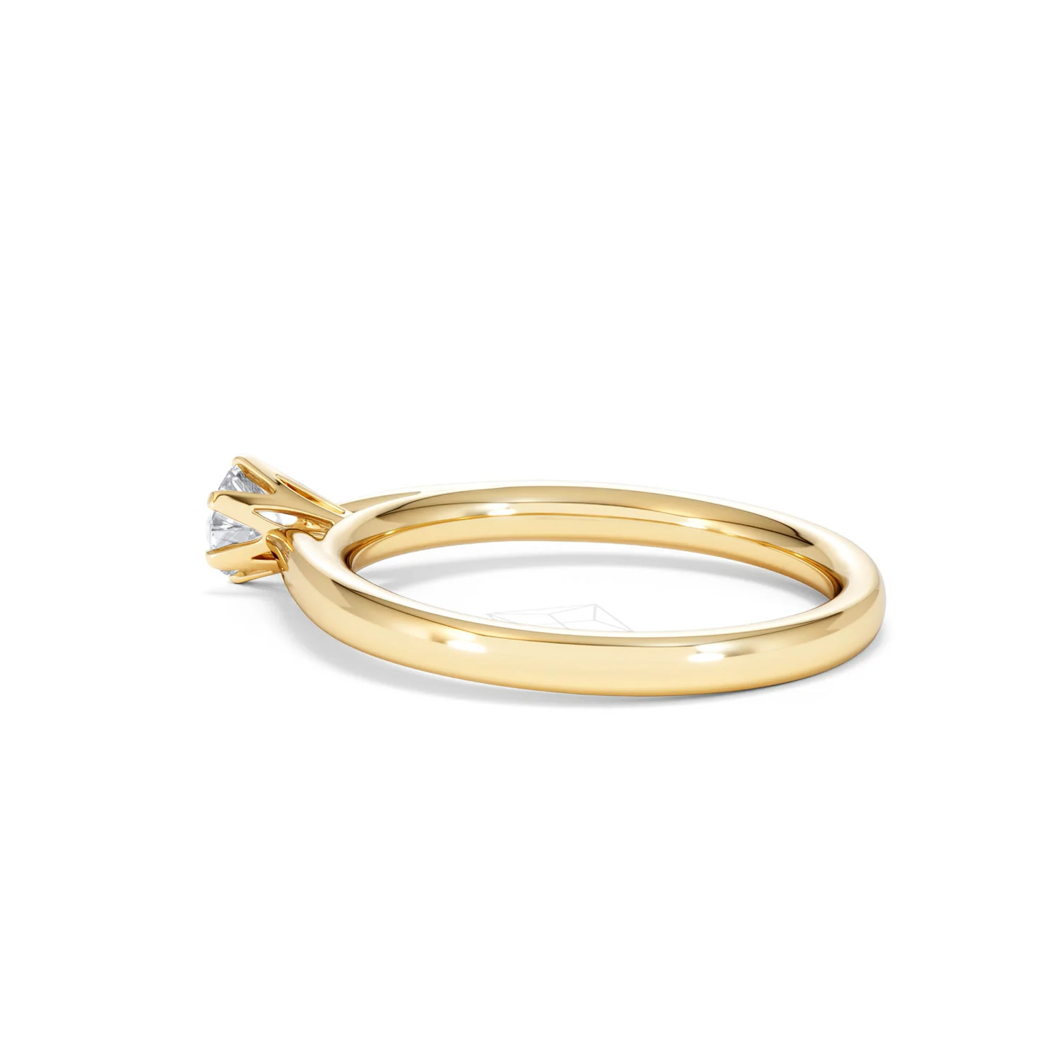 Engagement Ring High Set Chloe 0.33ct Lab Diamond G/Vs in 18K Gold - Image 62
