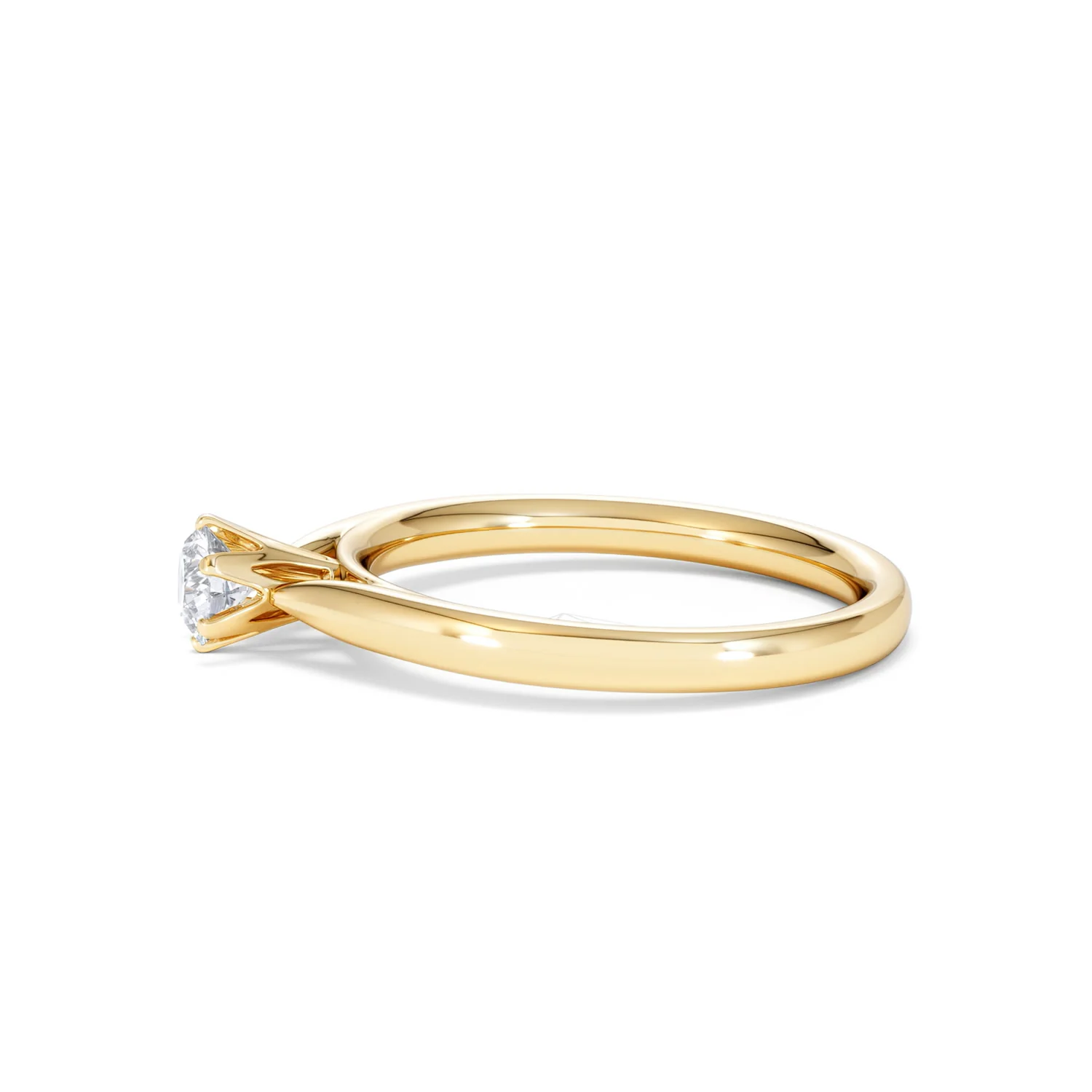 Engagement Ring High Set Chloe 0.33ct Lab Diamond G/Vs in 18K Gold - Image 70