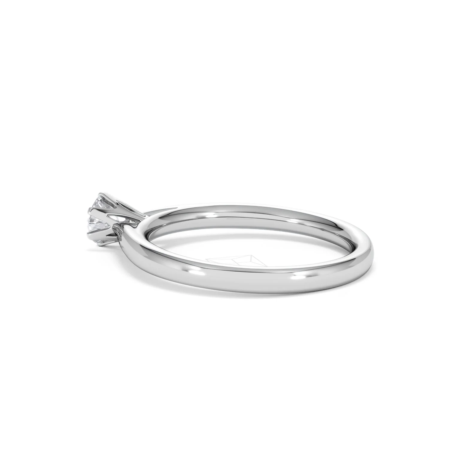 Engagement Ring High Set Chloe 0.33ct Lab Diamond G/Vs in 18KW Gold - Image 62