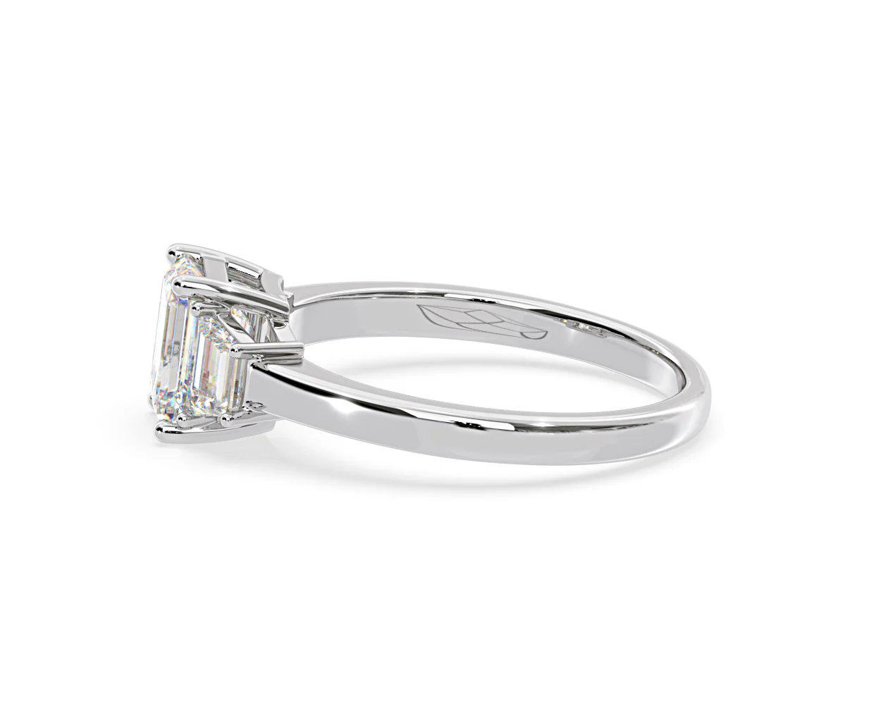 Erika Lab Diamond 1.70ct Emerald Cut Ring in Platinum F/VS1 - Image 26