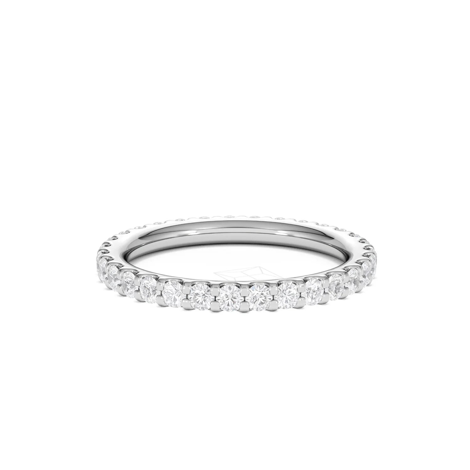 Erin Lab Diamond Eternity Ring 18K White Gold 1.00ct G/Vs - Image 64