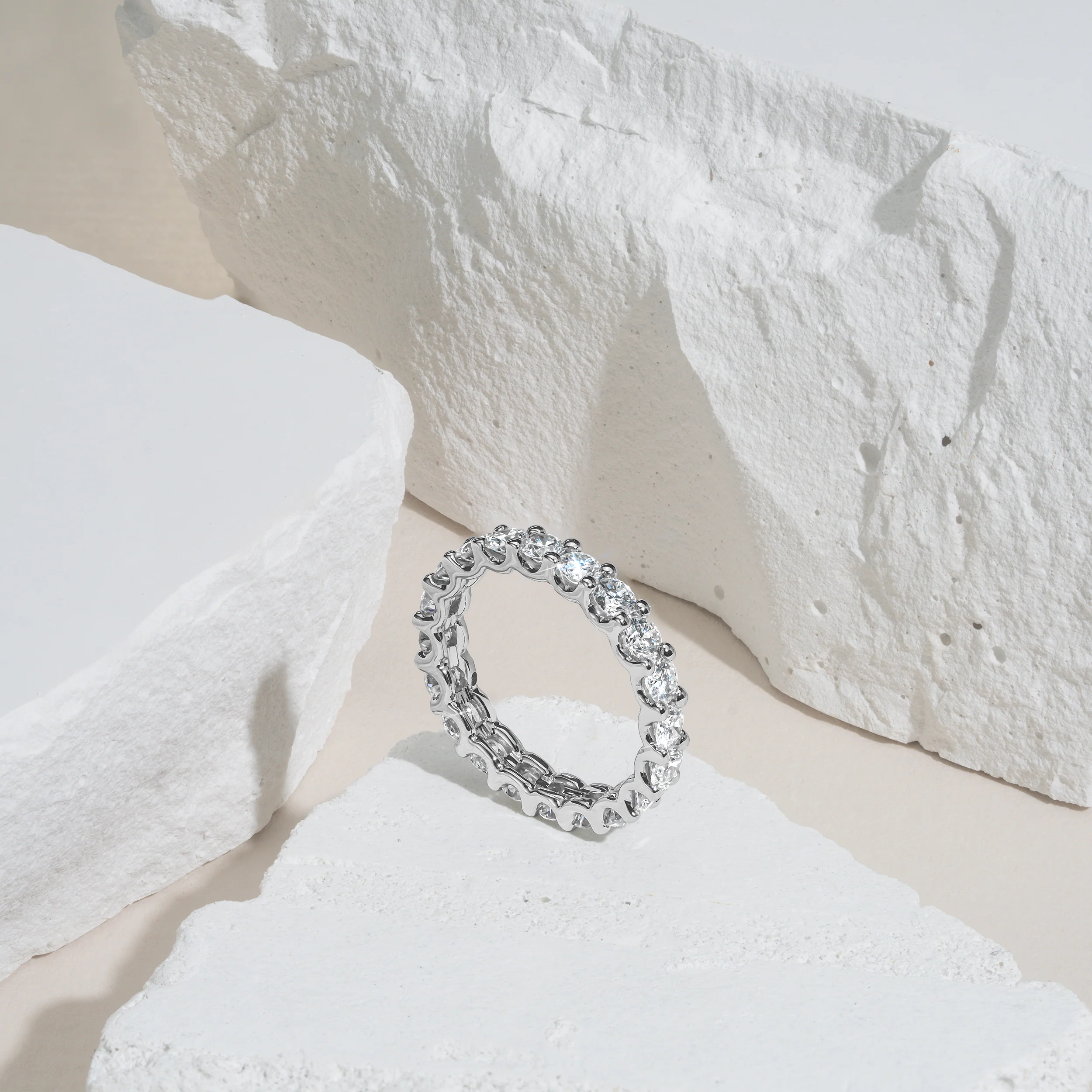 Eternity Ring Chloe Platinum Diamond 2.00ct H/Si - Image 6