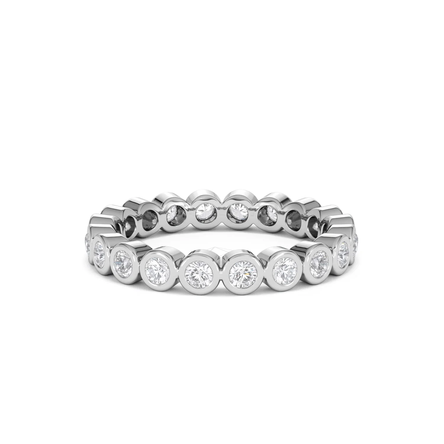 Eternity Ring Emily Platinum Diamond 1.00ct G/Vs - Image 10