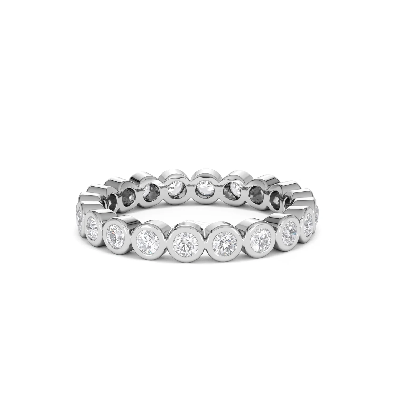 Eternity Ring Emily Platinum Diamond 1.00ct G/Vs - Image 11