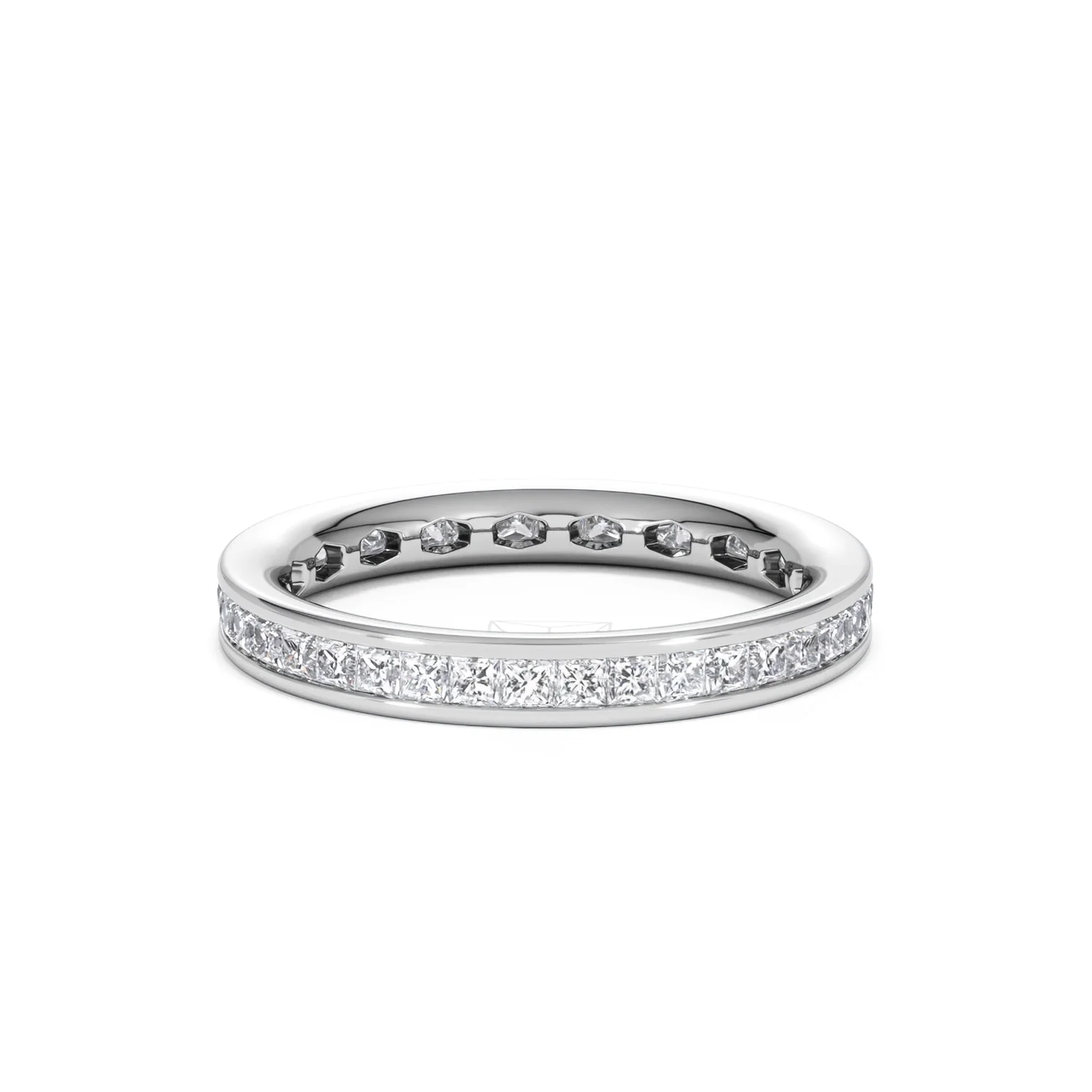 Eternity Ring Lauren Platinum Diamond 1.00ct H/Si - Image 77