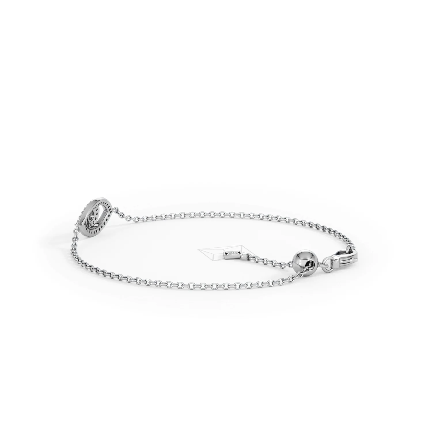 Evil Eye 0.21ct Sapphire Lab Diamond Adjustable Bracelet in Sterling Silver - Image 63