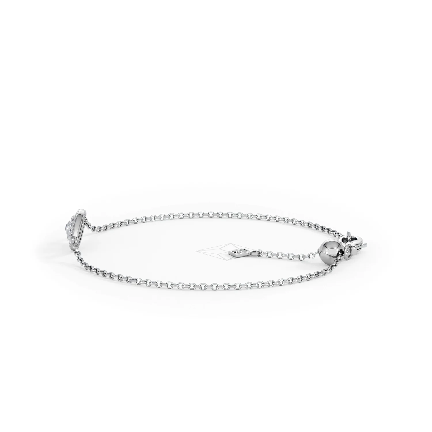 Evil Eye 0.21ct Sapphire Lab Diamond Adjustable Bracelet in Sterling Silver - Image 68