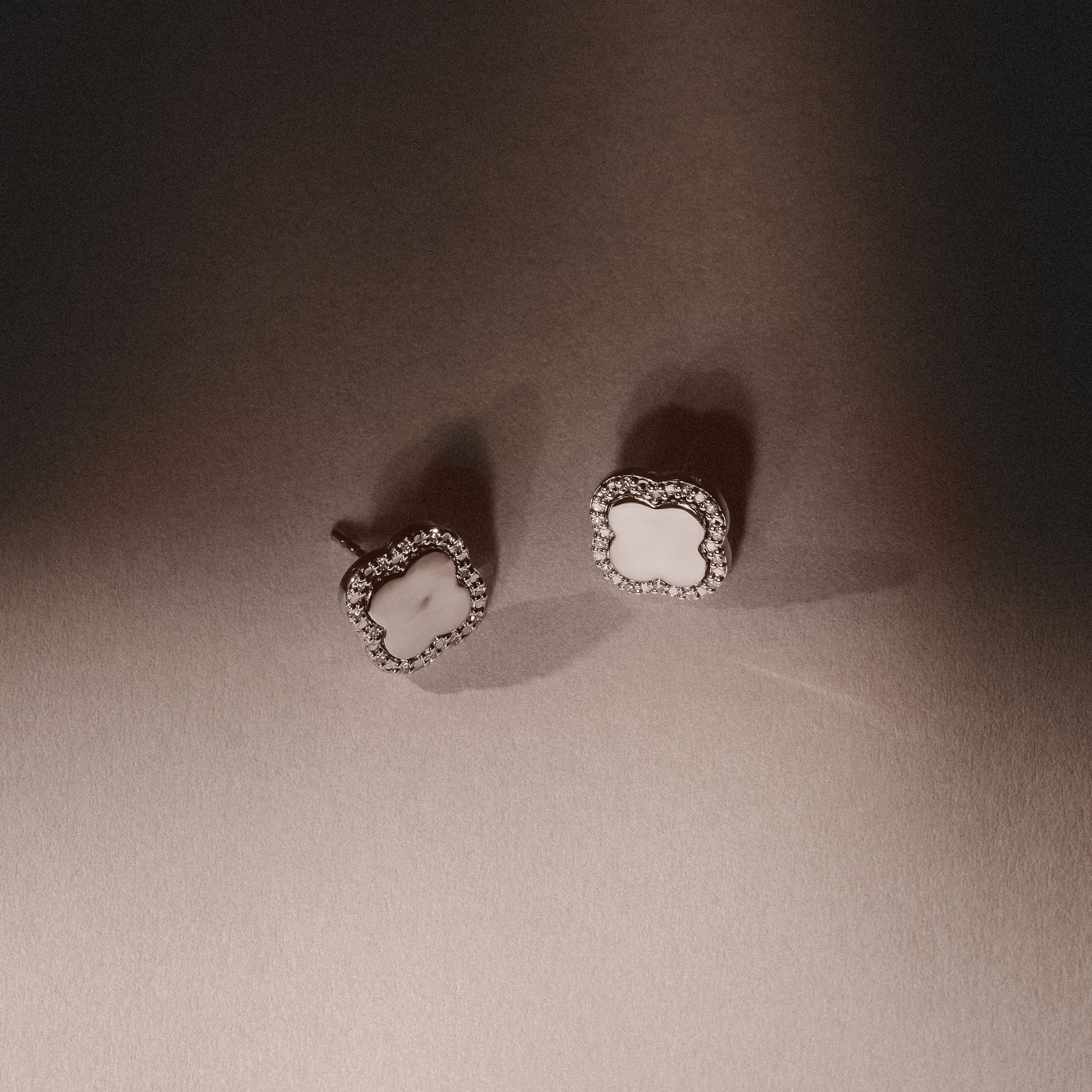 Florence 0.08ct Lab Diamond Halo Stud Earrings in Sterling Silver - Image 8