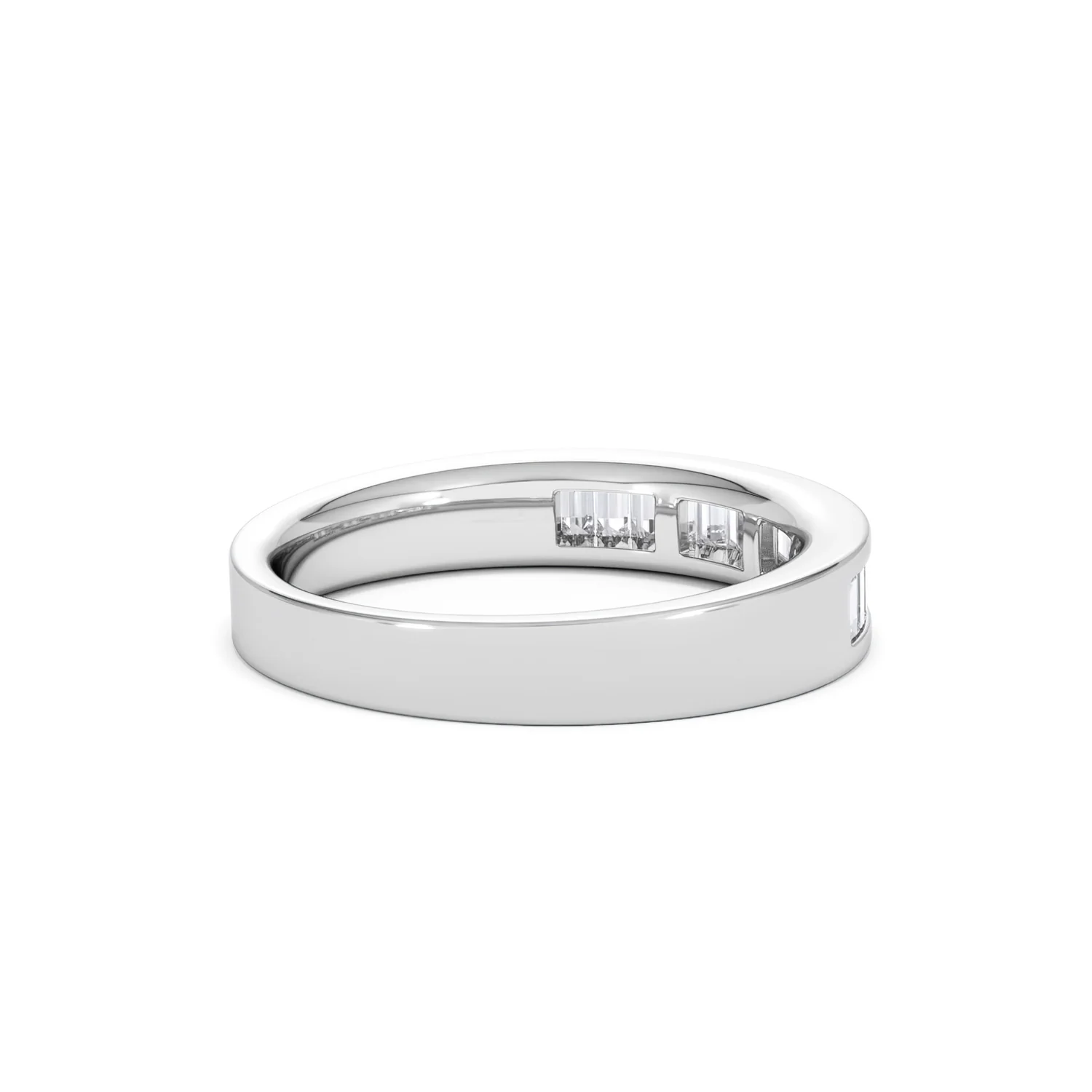 GRACE PLATINUM Diamond ETERNITY RING 0.50CT H/SI - Image 35