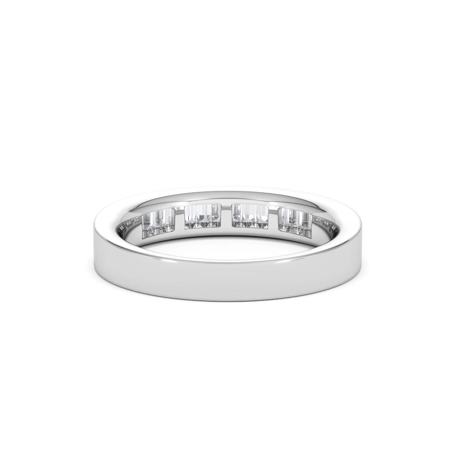 GRACE PLATINUM Diamond ETERNITY RING 0.50CT H/SI - Image 48