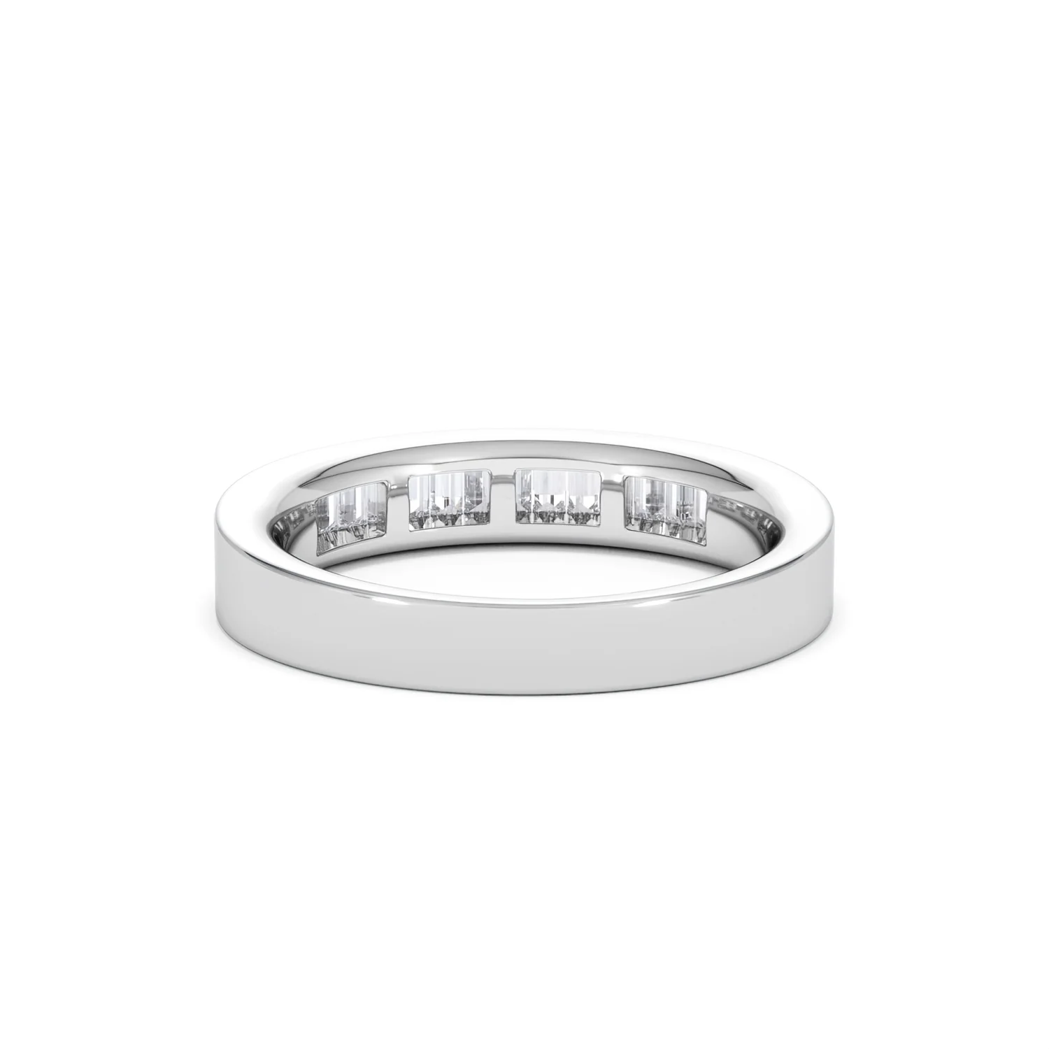 GRACE PLATINUM Diamond ETERNITY RING 0.50CT H/SI - Image 49