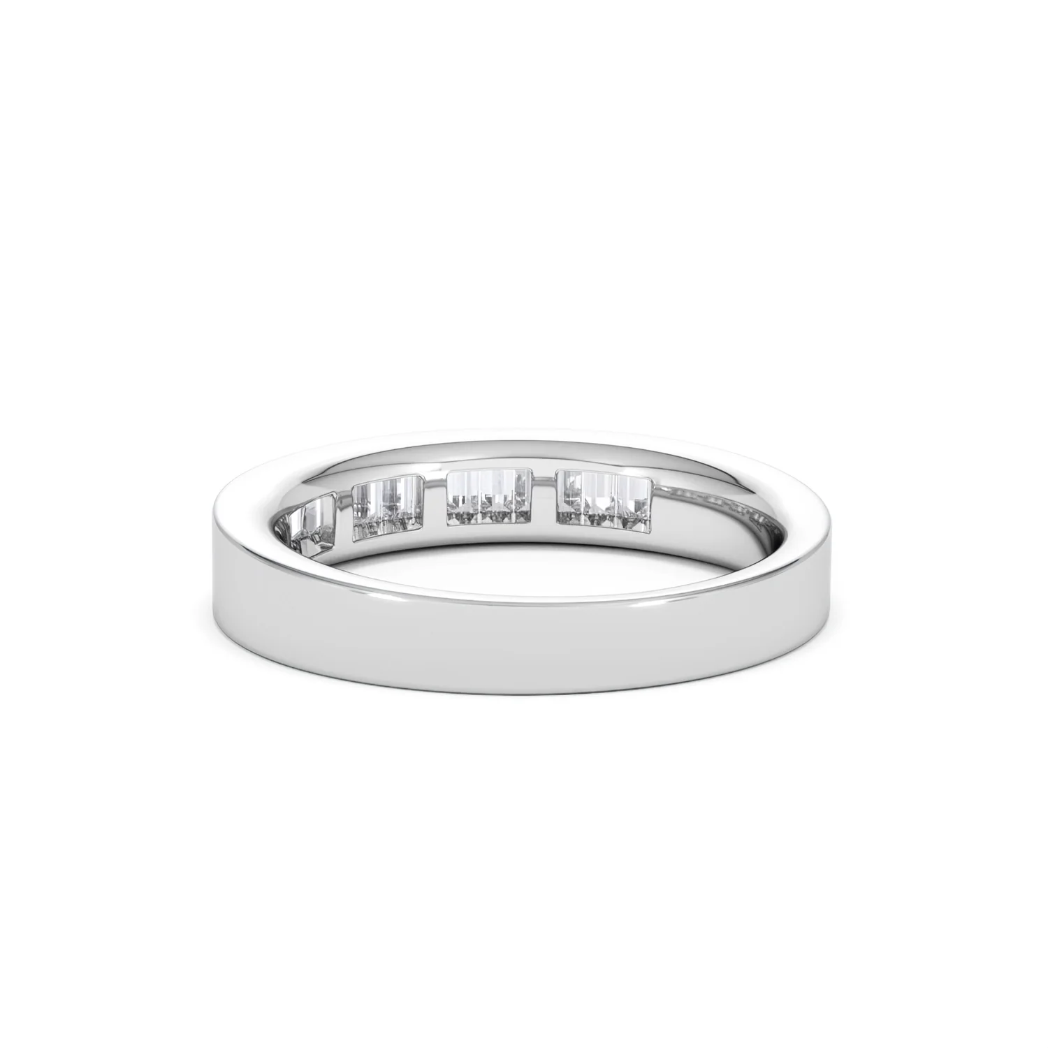 GRACE PLATINUM Diamond ETERNITY RING 0.50CT H/SI - Image 53