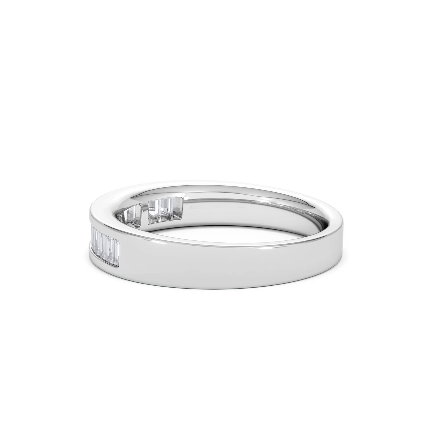 GRACE PLATINUM Diamond ETERNITY RING 0.50CT H/SI - Image 65