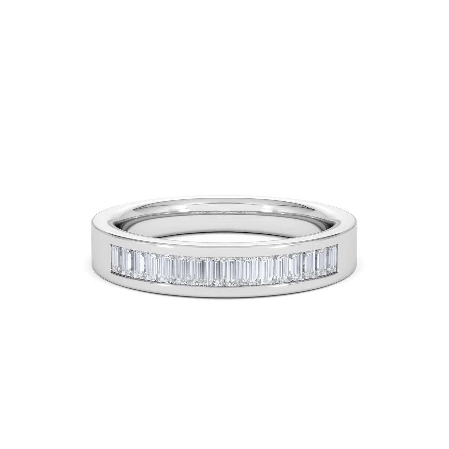 GRACE PLATINUM Diamond ETERNITY RING 0.50CT H/SI - Image 8