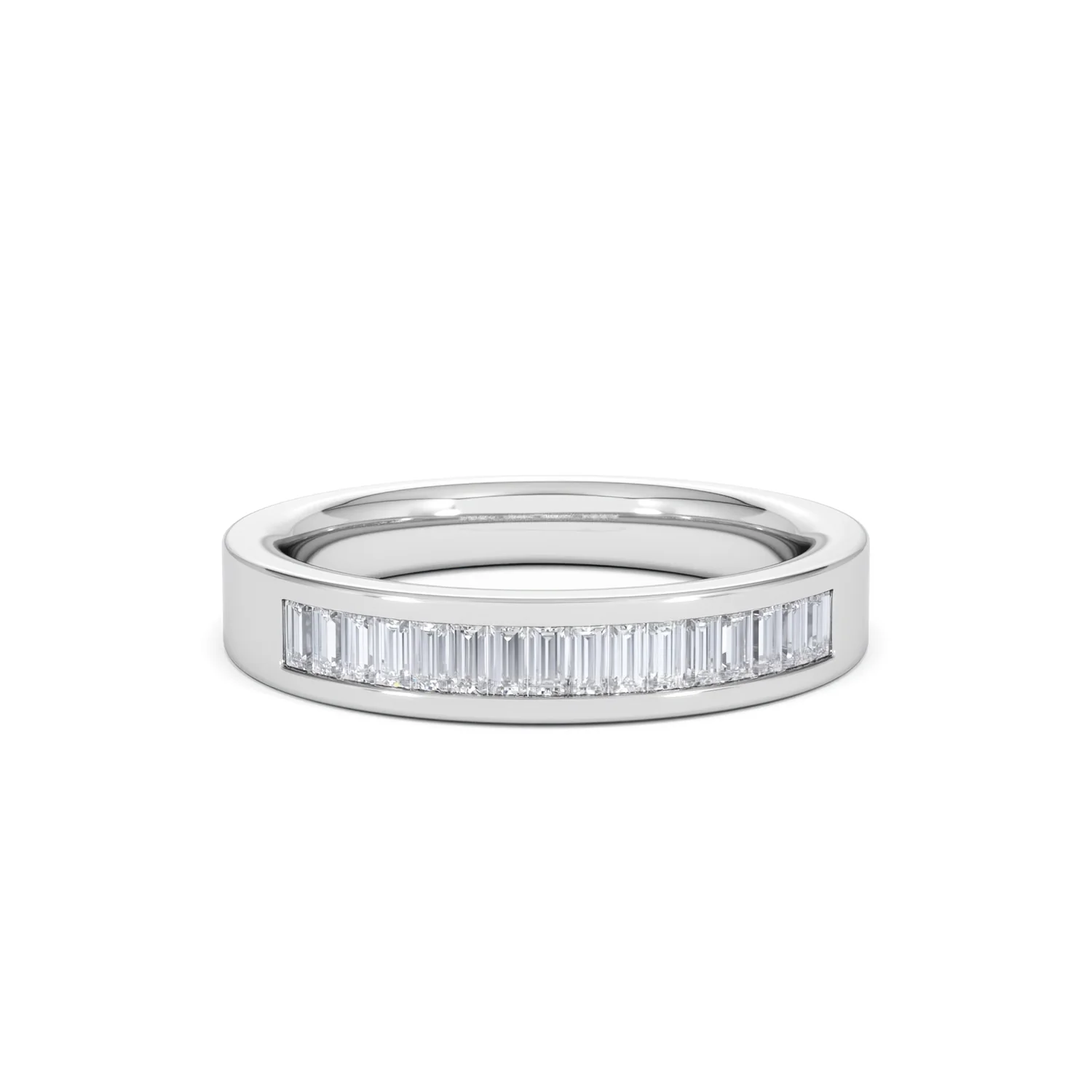 GRACE PLATINUM Diamond ETERNITY RING 0.50CT H/SI - Image 9