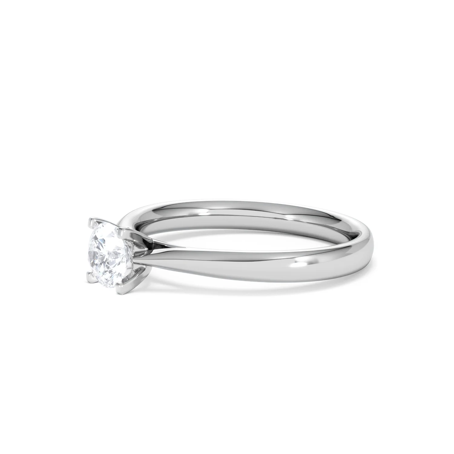Half Carat Diamond Engagement Ring Grace Lab F/VS1 18K White Gold - Image 76