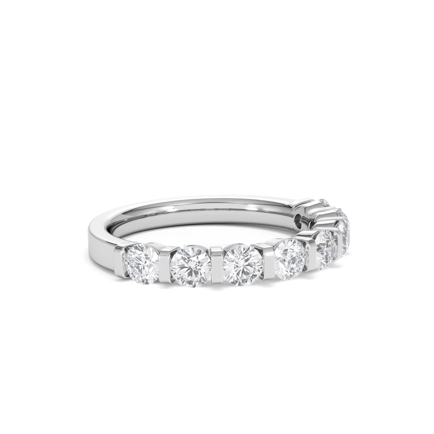 HANNAH PLATINUM Diamond ETERNITY RING 1.00CT H/SI - Image 18