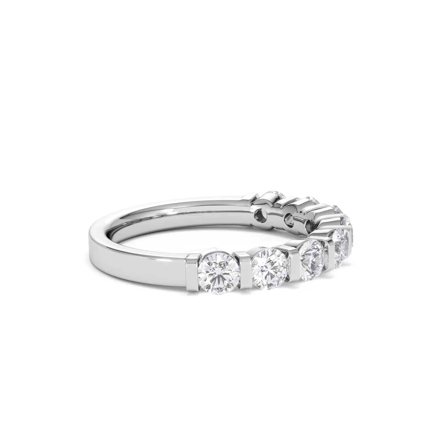 HANNAH PLATINUM Diamond ETERNITY RING 1.00CT H/SI - Image 25