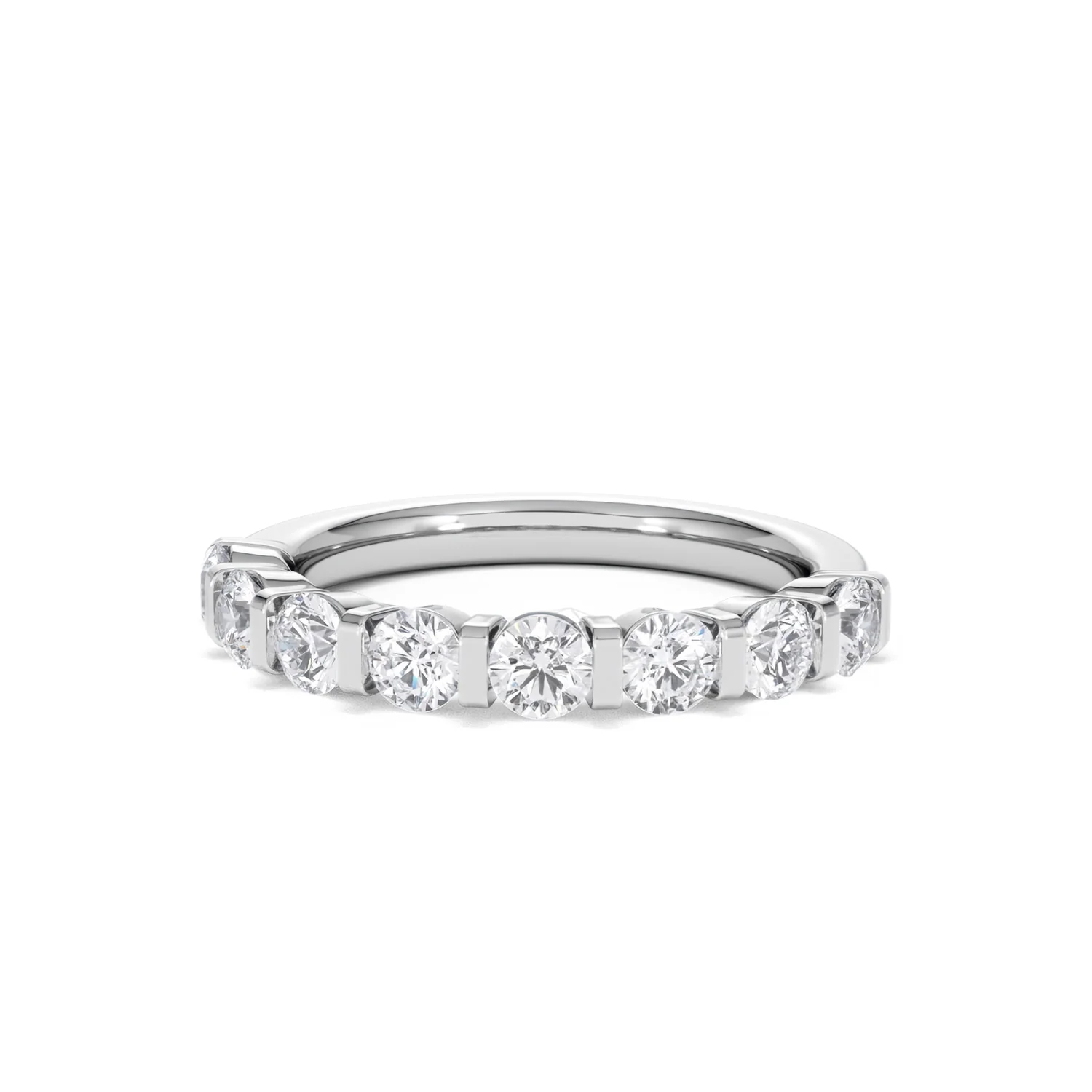 HANNAH PLATINUM Diamond ETERNITY RING 1.00CT H/SI - Image 85