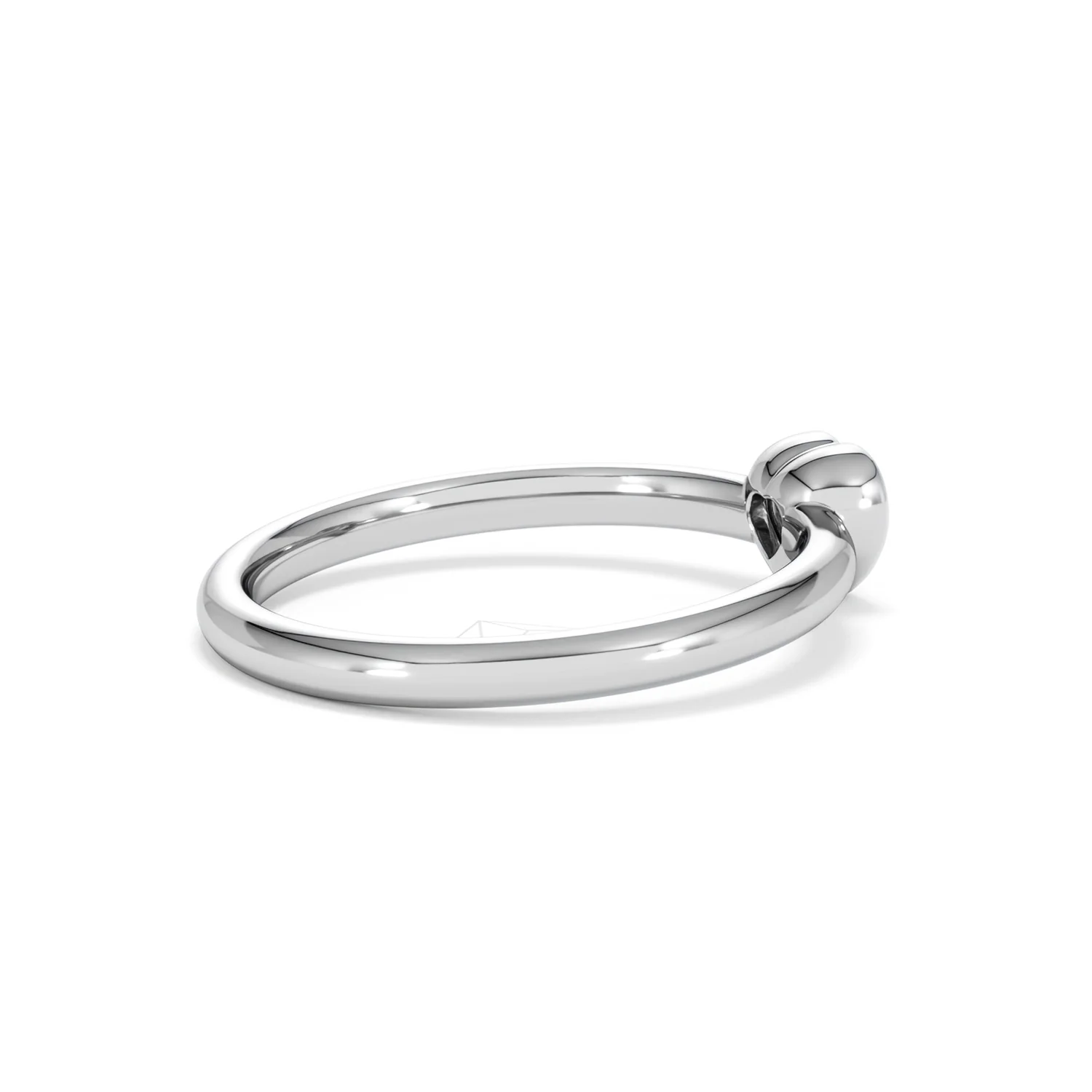 Horizon Heart Cut Lab Diamond Solitaire Ring 0.25ct H/SI in 925 Silver - Image 36
