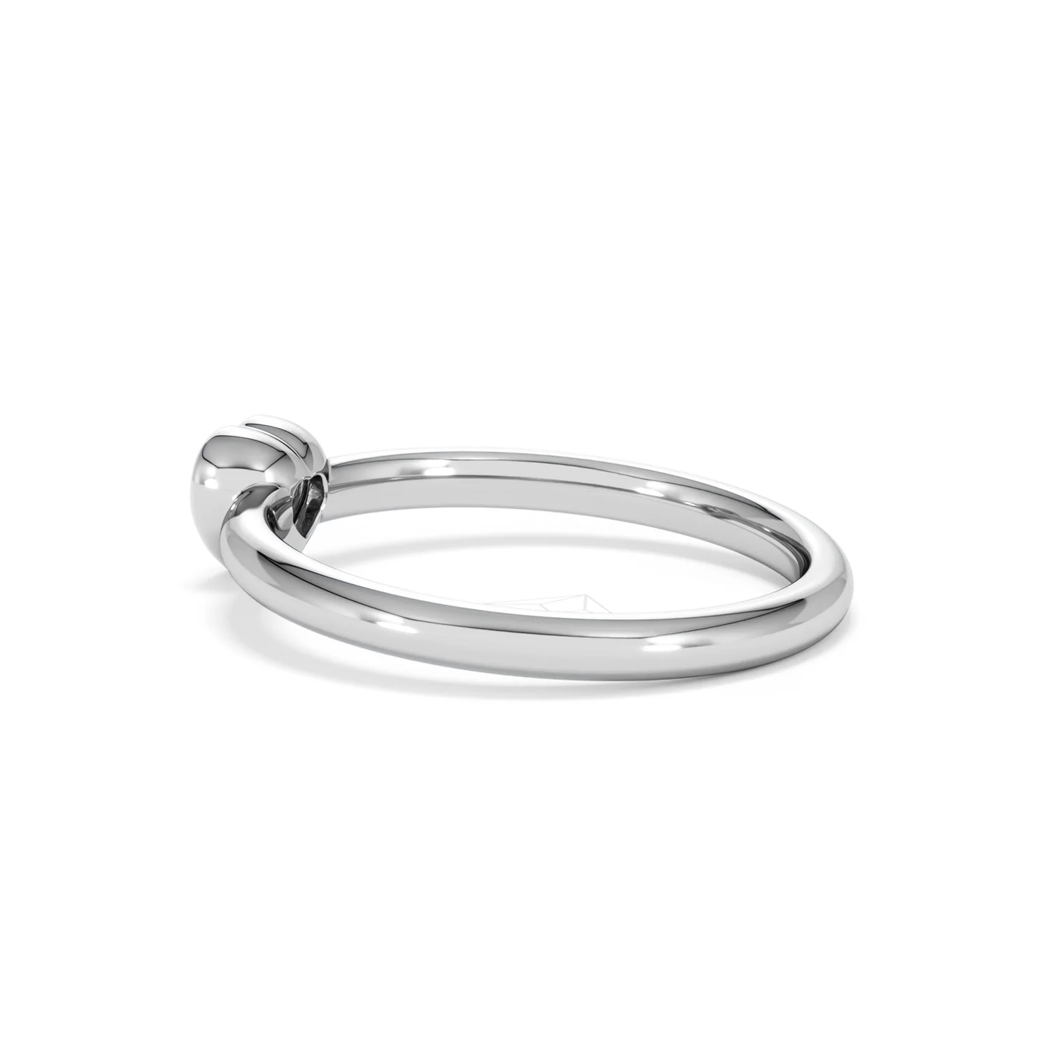 Horizon Heart Cut Lab Diamond Solitaire Ring 0.25ct H/SI in 925 Silver - Image 64