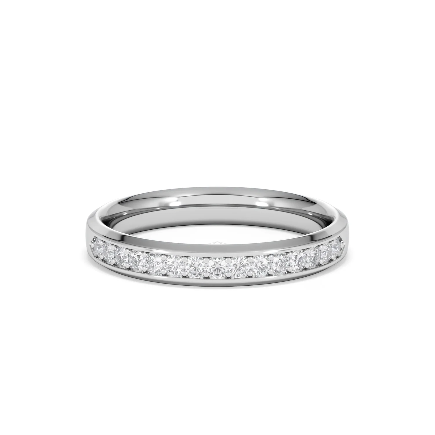 Lab Diamond Heritage Half Eternity Ring 0.30ct H/SI in 9K White Gold - Image 10