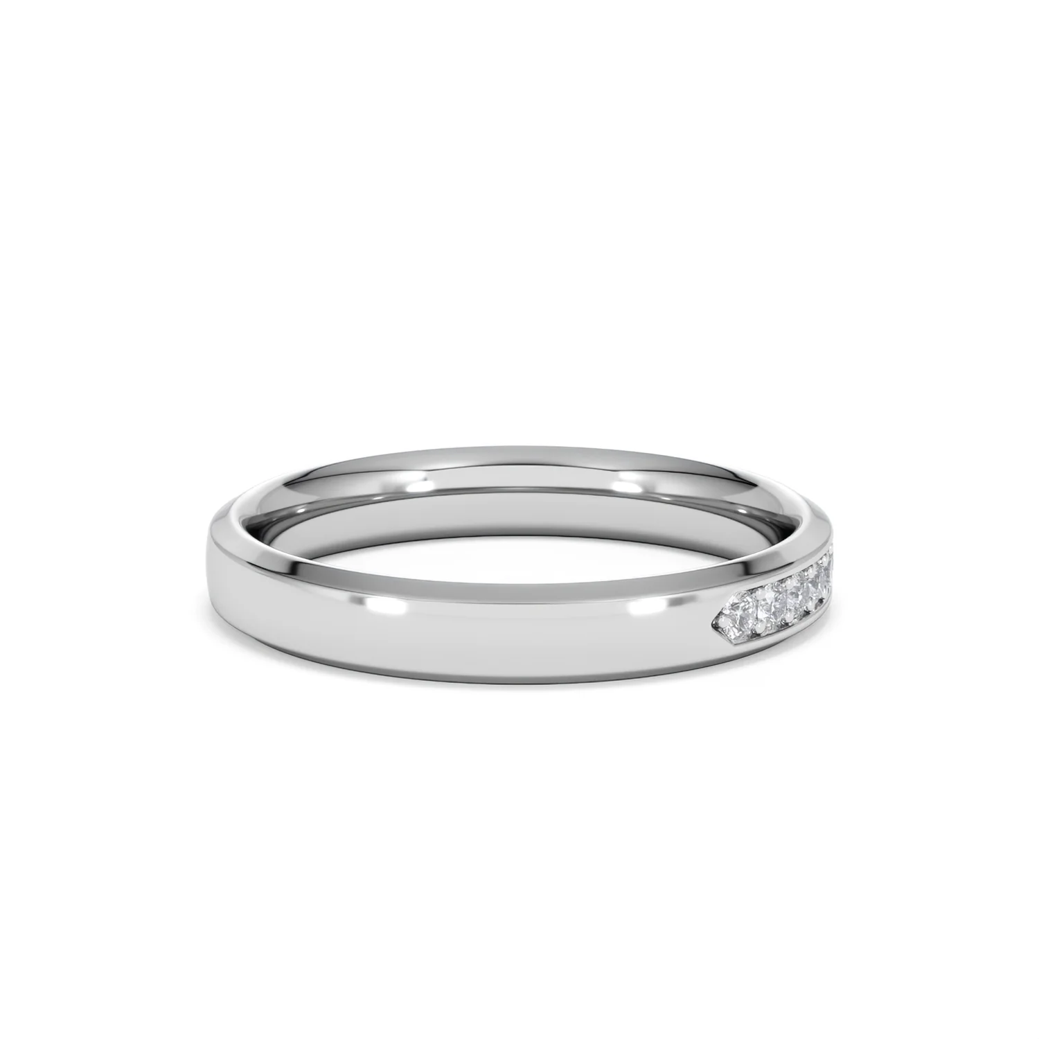 Lab Diamond Heritage Half Eternity Ring 0.30ct H/SI in 9K White Gold - Image 34