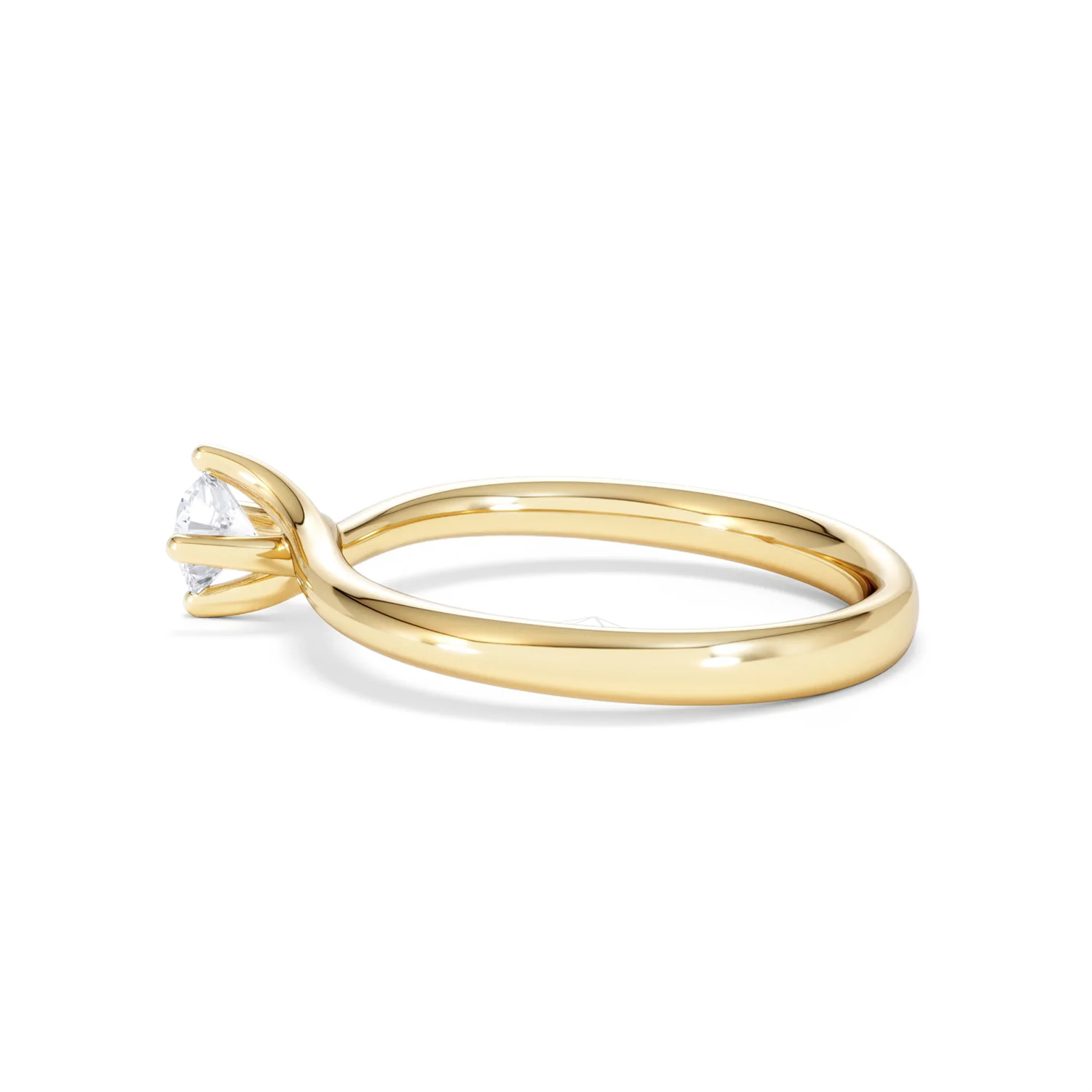 Lily Certified Lab Diamond Engagement Ring 0.33CT F/VS1 18K Gold - Image 65