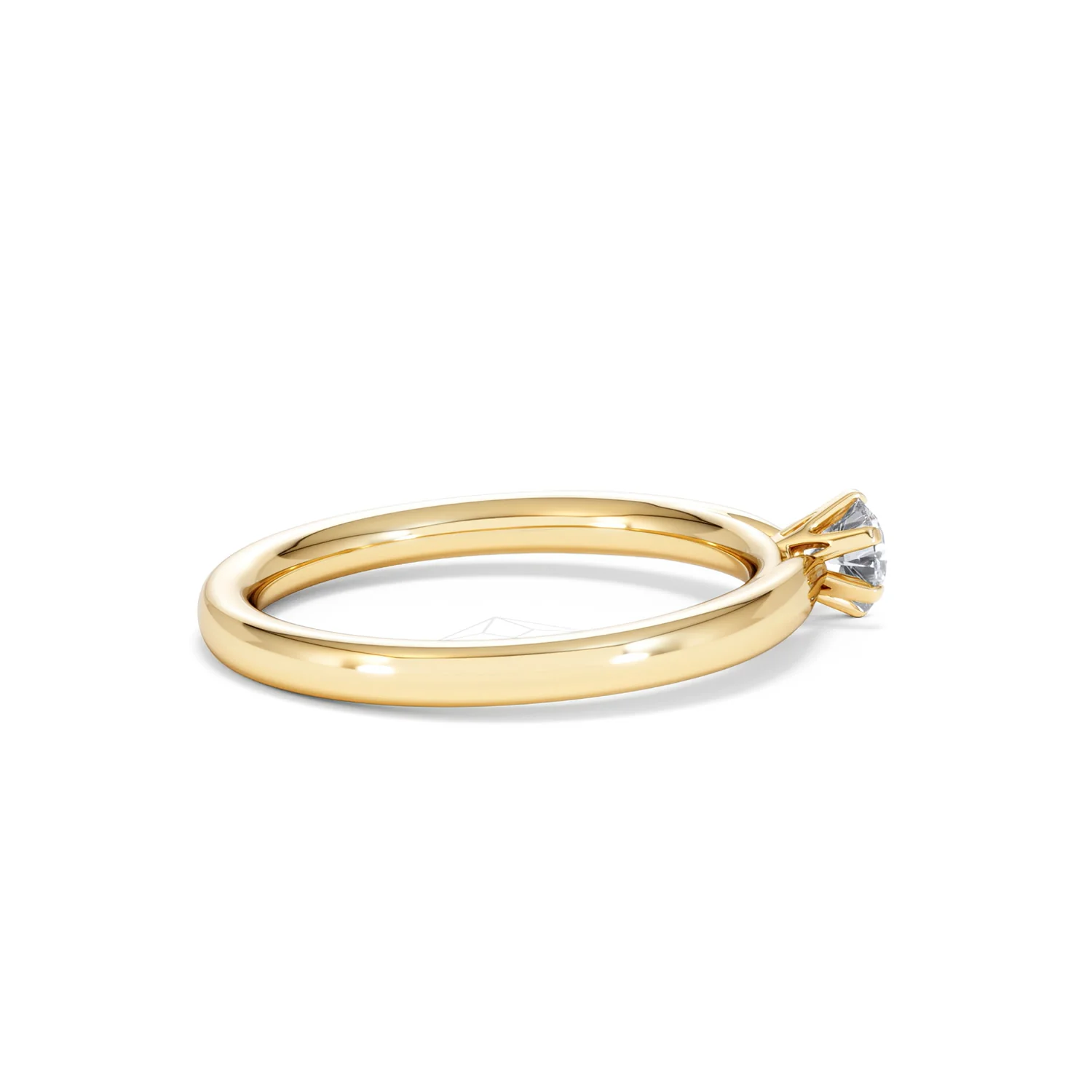Low Set Chloe Lab Diamond Engagement Ring 0.25CT G/VS1 18K Gold - Image 31