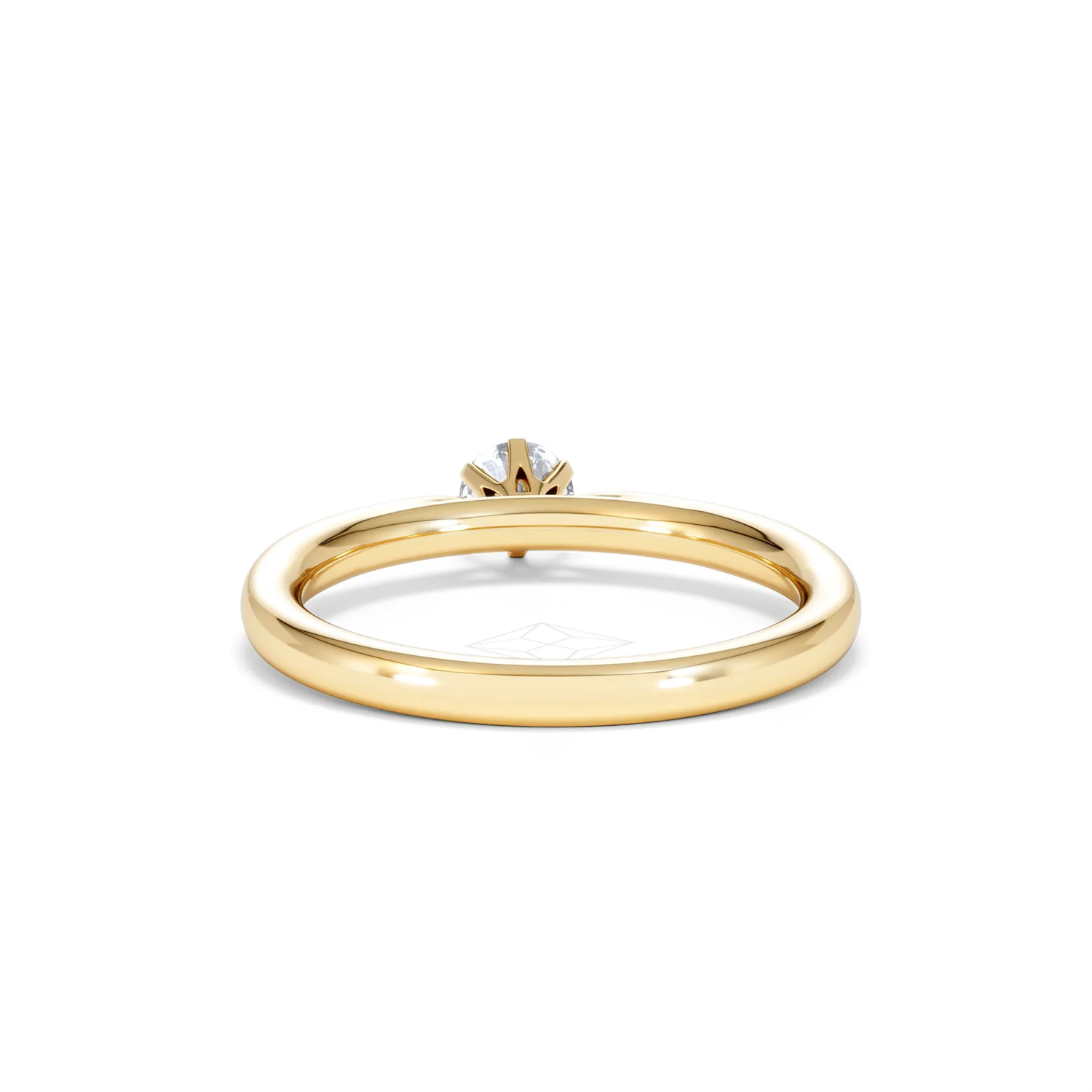 Low Set Chloe Lab Diamond Engagement Ring 0.25CT G/VS1 18K Gold - Image 49