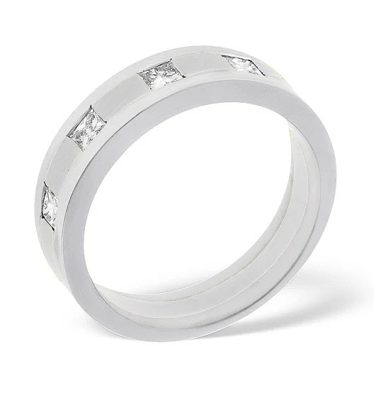 Mens 0.35ct G/Vs Diamond Platinum Dress Ring - Image 3