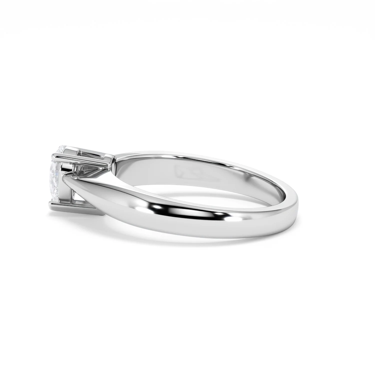 Naomi Pear Cut Lab Diamond Engagement Ring 0.50ct H/SI in 9k White Gold - Image 68