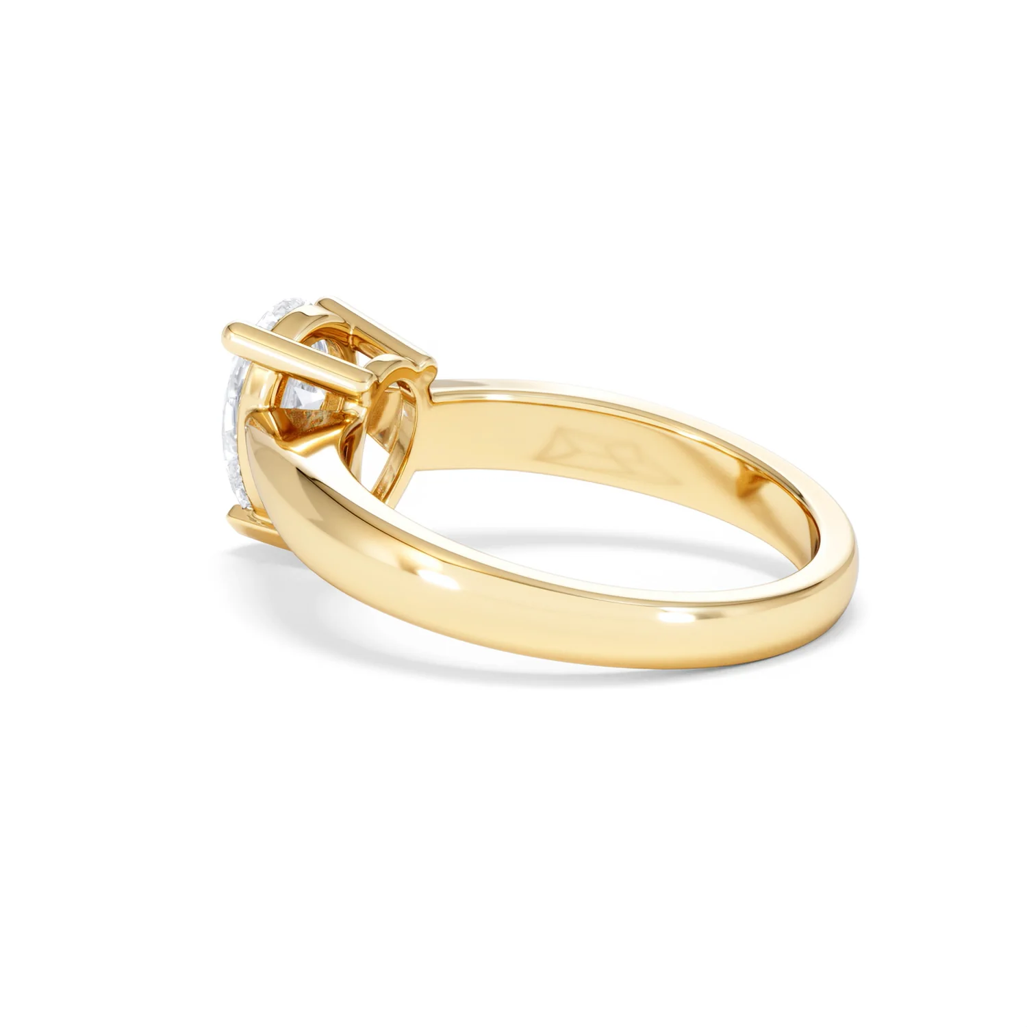 Naomi Pear Cut Lab Diamond Engagement Ring 1.00ct H/SI in 9k Gold - Image 62