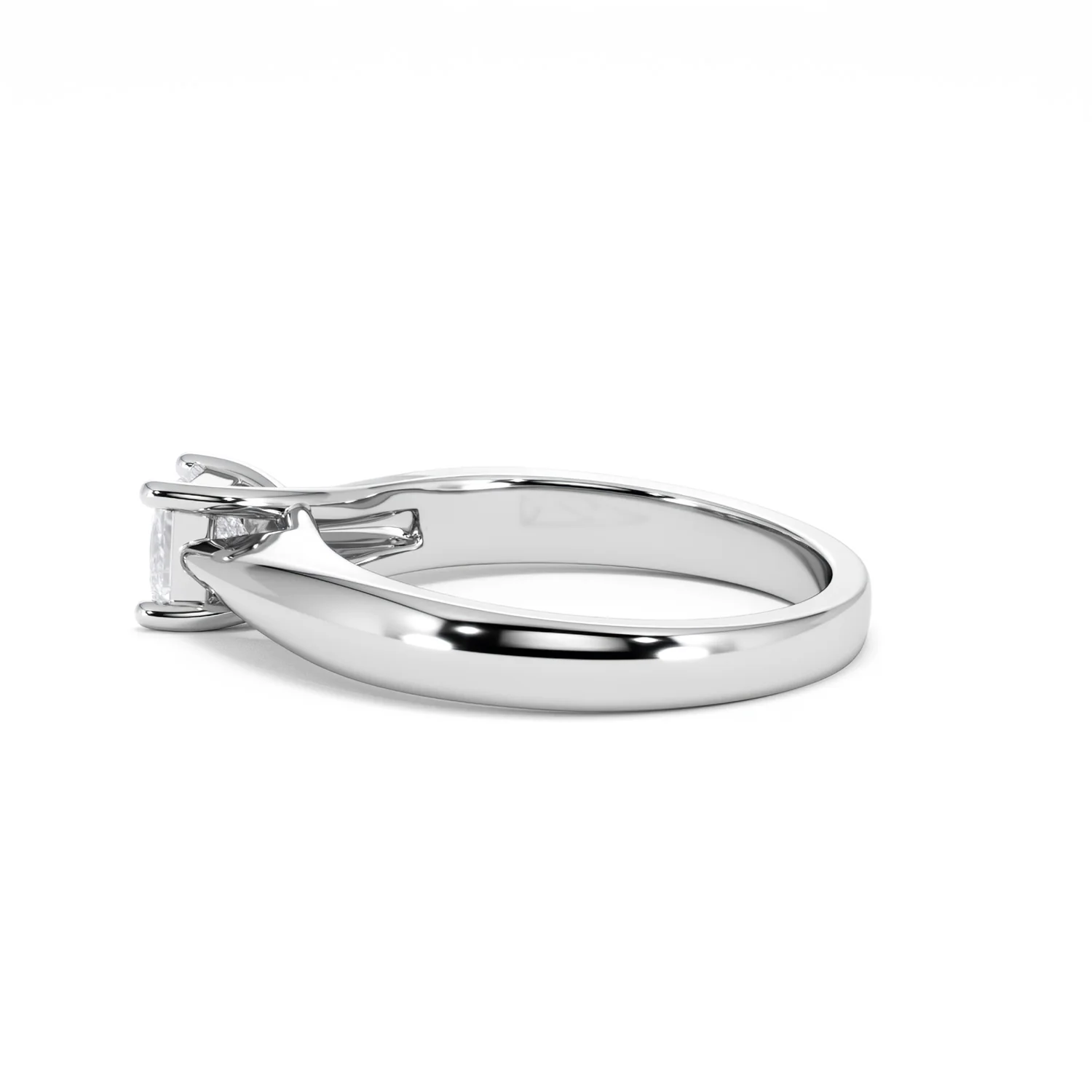 Naomi Princess Cut Lab Diamond Engagement Ring 0.50ct H/SI in 925 Silver - Image 67
