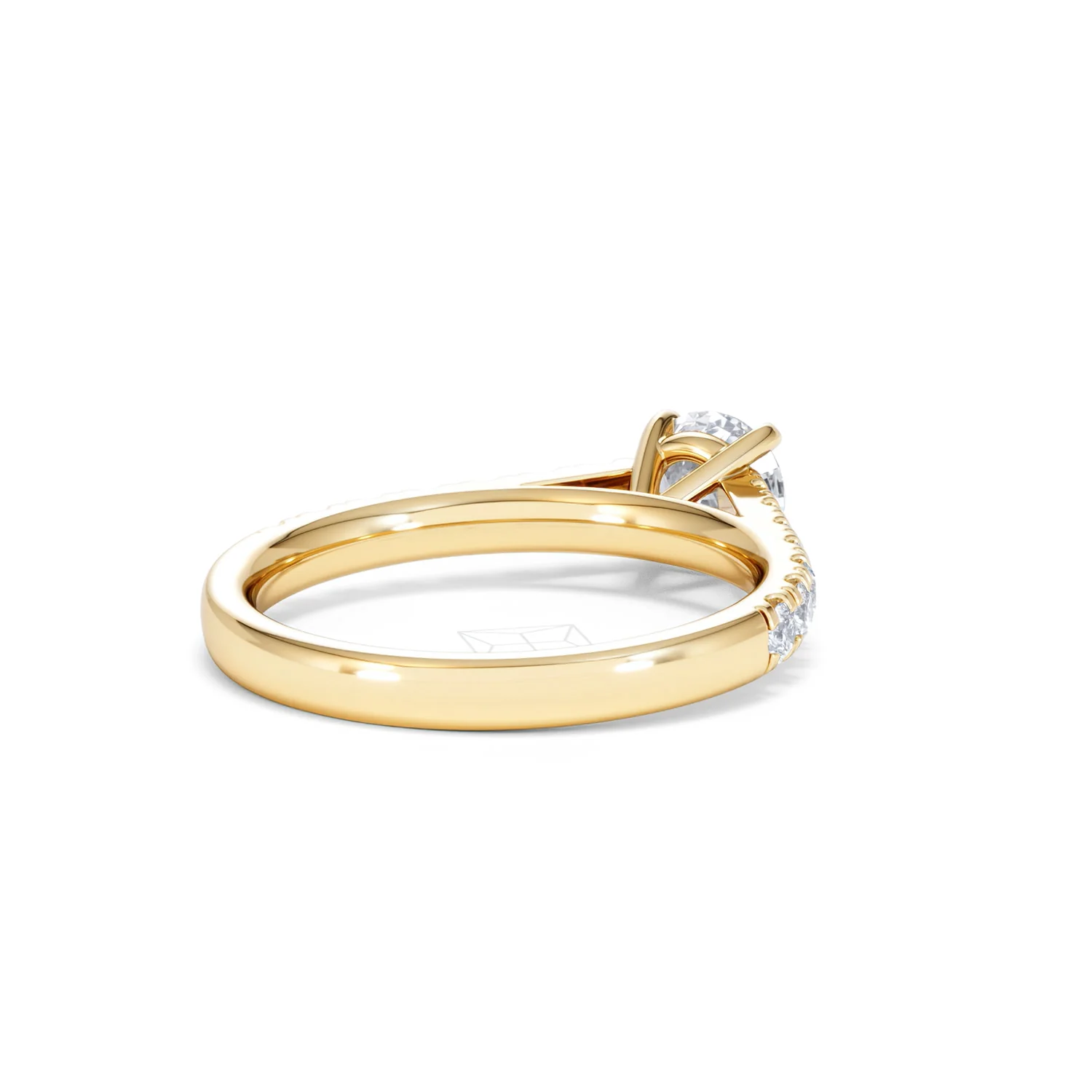 Natalia GIA Diamond Engagement Side Stone Ring 18K Gold 1.15CT G/SI2 - Image 41