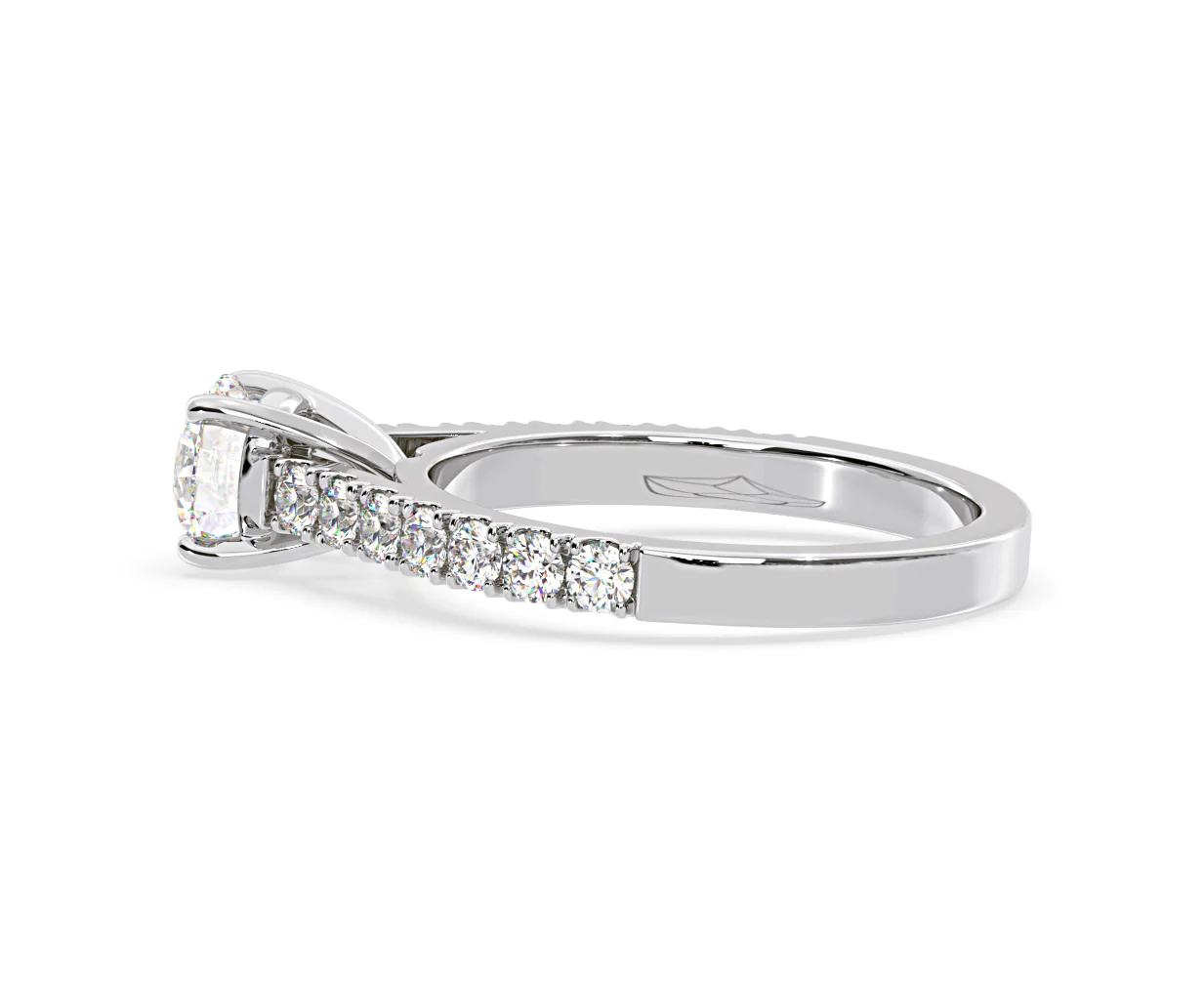 Natalia GIA Diamond Engagement Side Stone Ring Platinum 1.50CT G/VS2 - Image 111