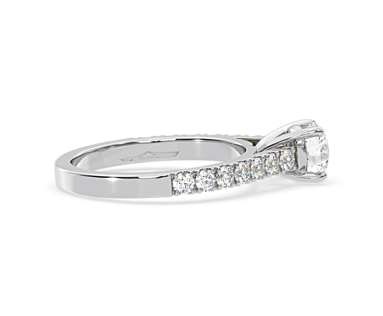 Natalia GIA Diamond Engagement Side Stone Ring Platinum 1.50CT G/VS2 - Image 145