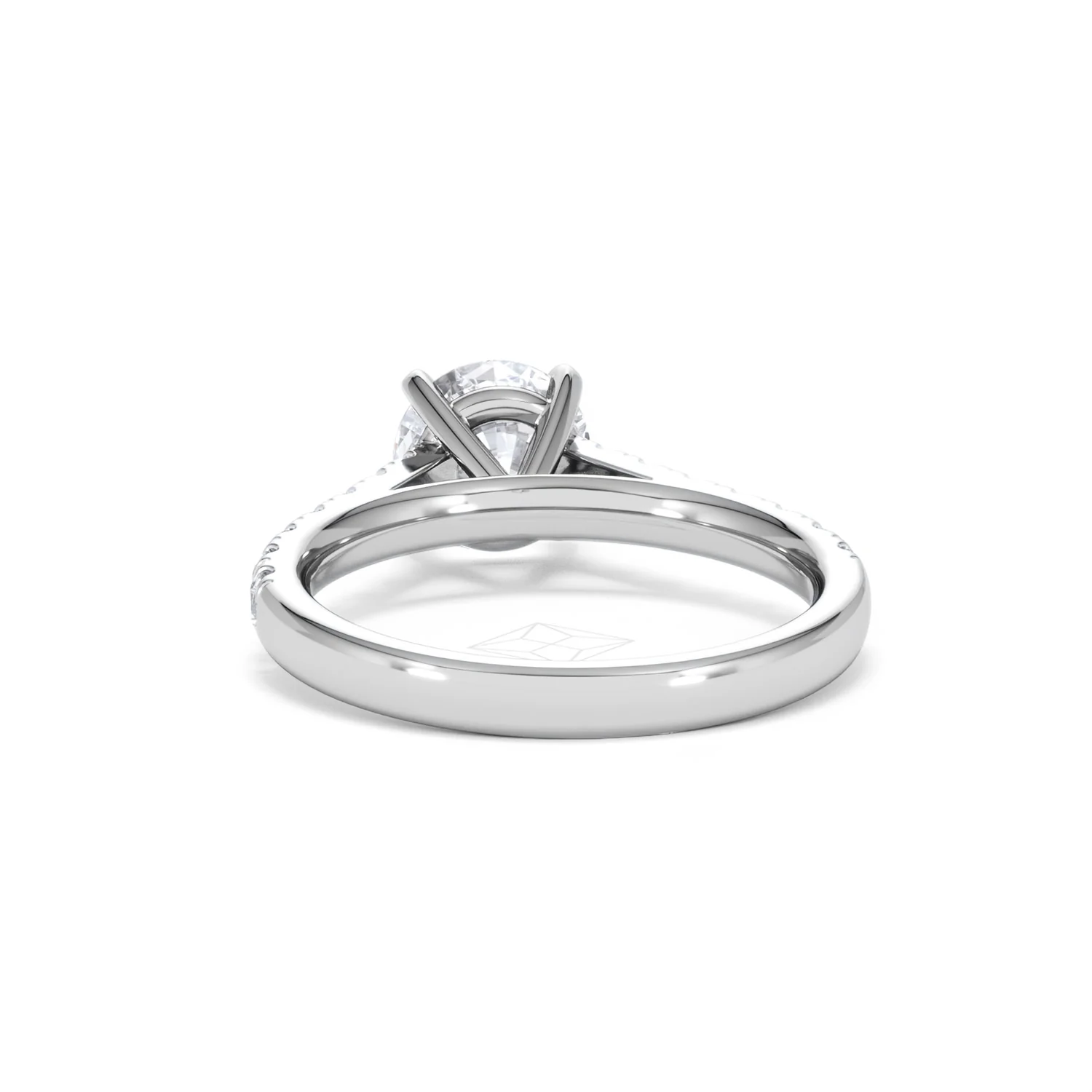 Natalia Lab Diamond Engagement Side Stone Ring Platinum 2.00CT F/VS1 - Image 50