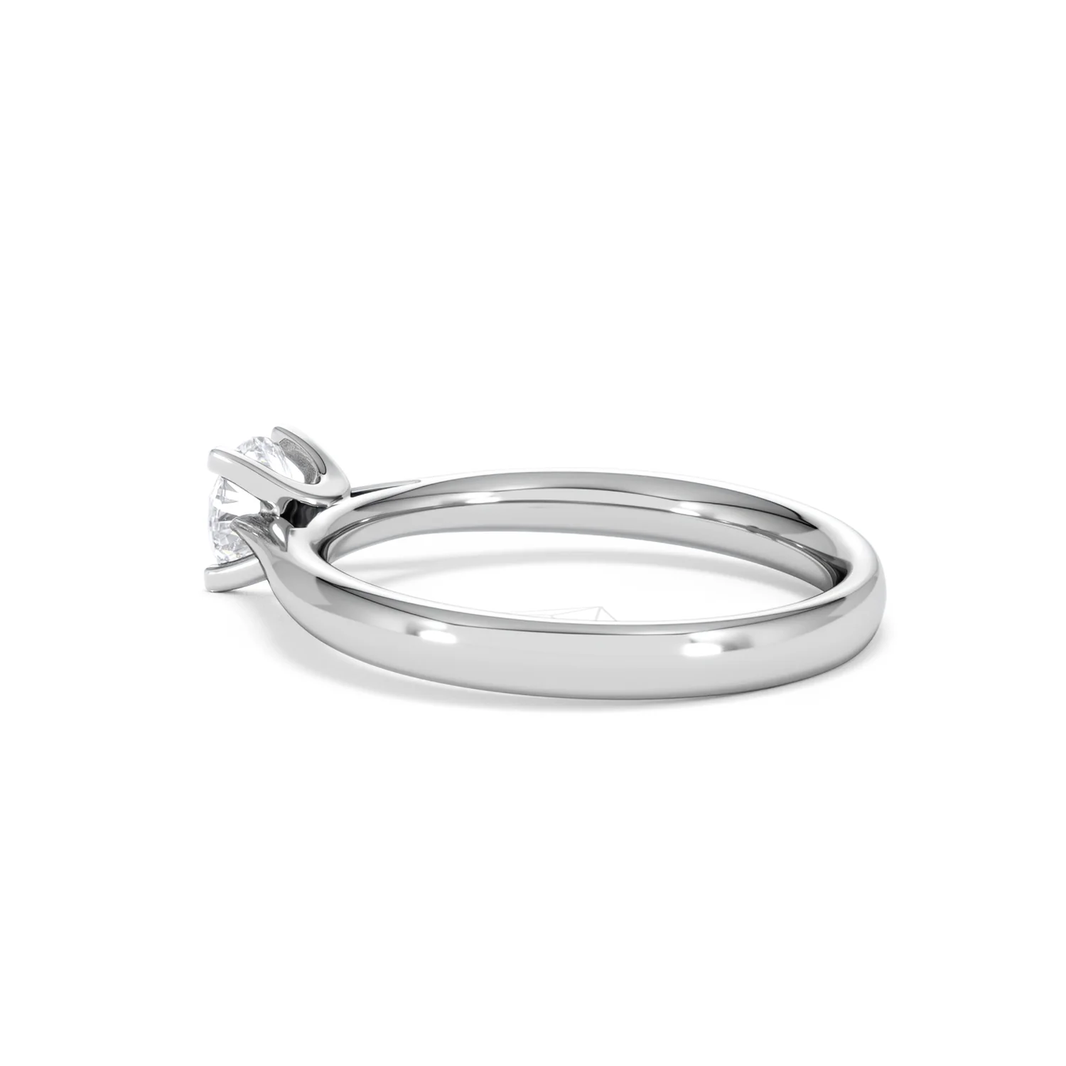 Platinum Half Carat Diamond Engagement Ring Grace Lab F/VS1 - Image 61