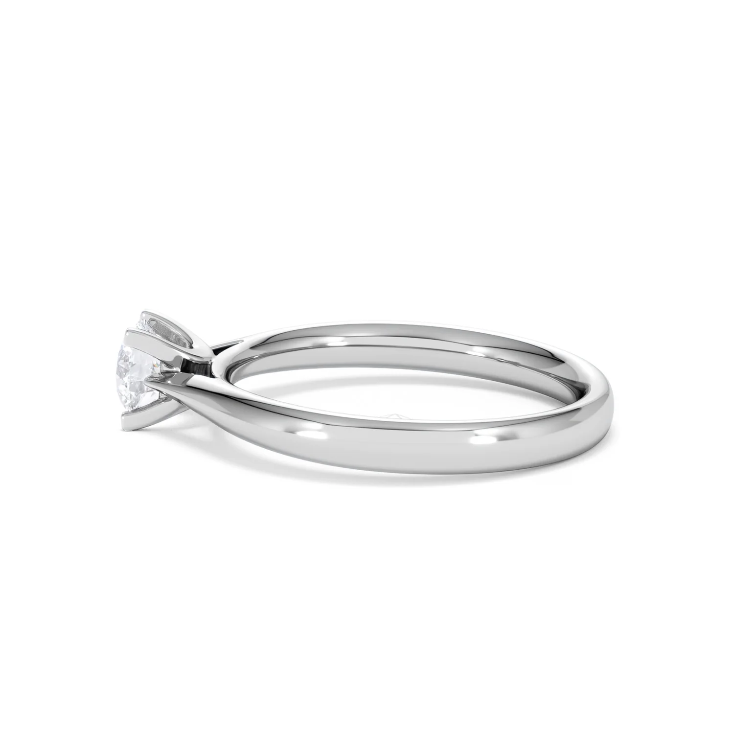 Platinum Half Carat Diamond Engagement Ring Grace Lab F/VS1 - Image 66