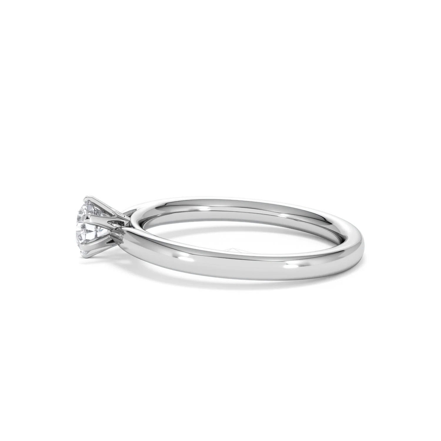 Platinum Half Carat Diamond Engagement Ring Low Chloe Lab F/VS1 - Image 68