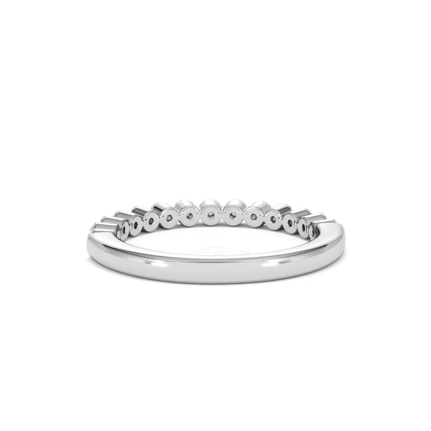 Solstice 0.35ct Lab Diamond Half Eternity Ring F/VS in 9k White Gold - Image 52