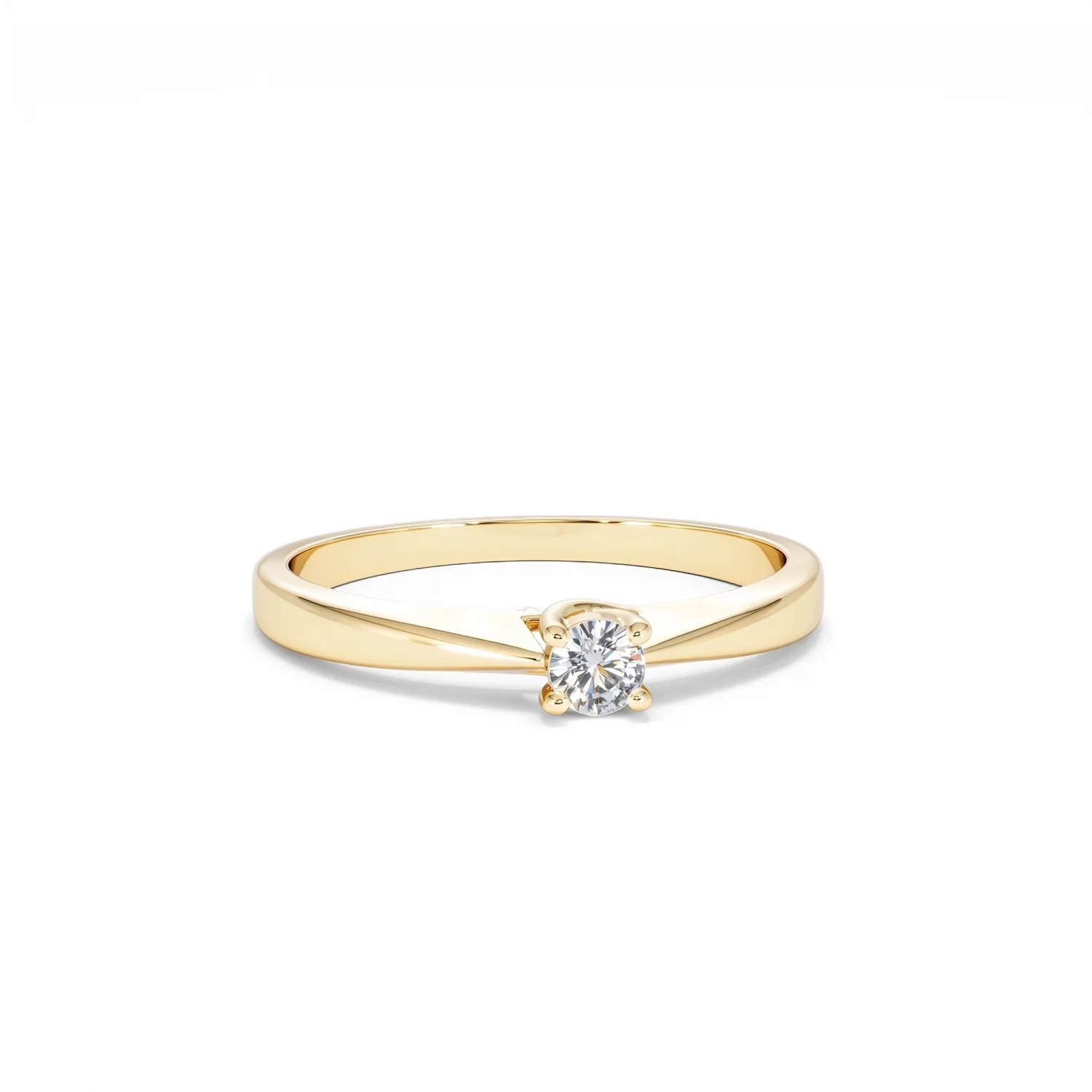 Naomi Lab Diamond Engagement Ring 0.15ct H/Si in 9K Gold - Image 10