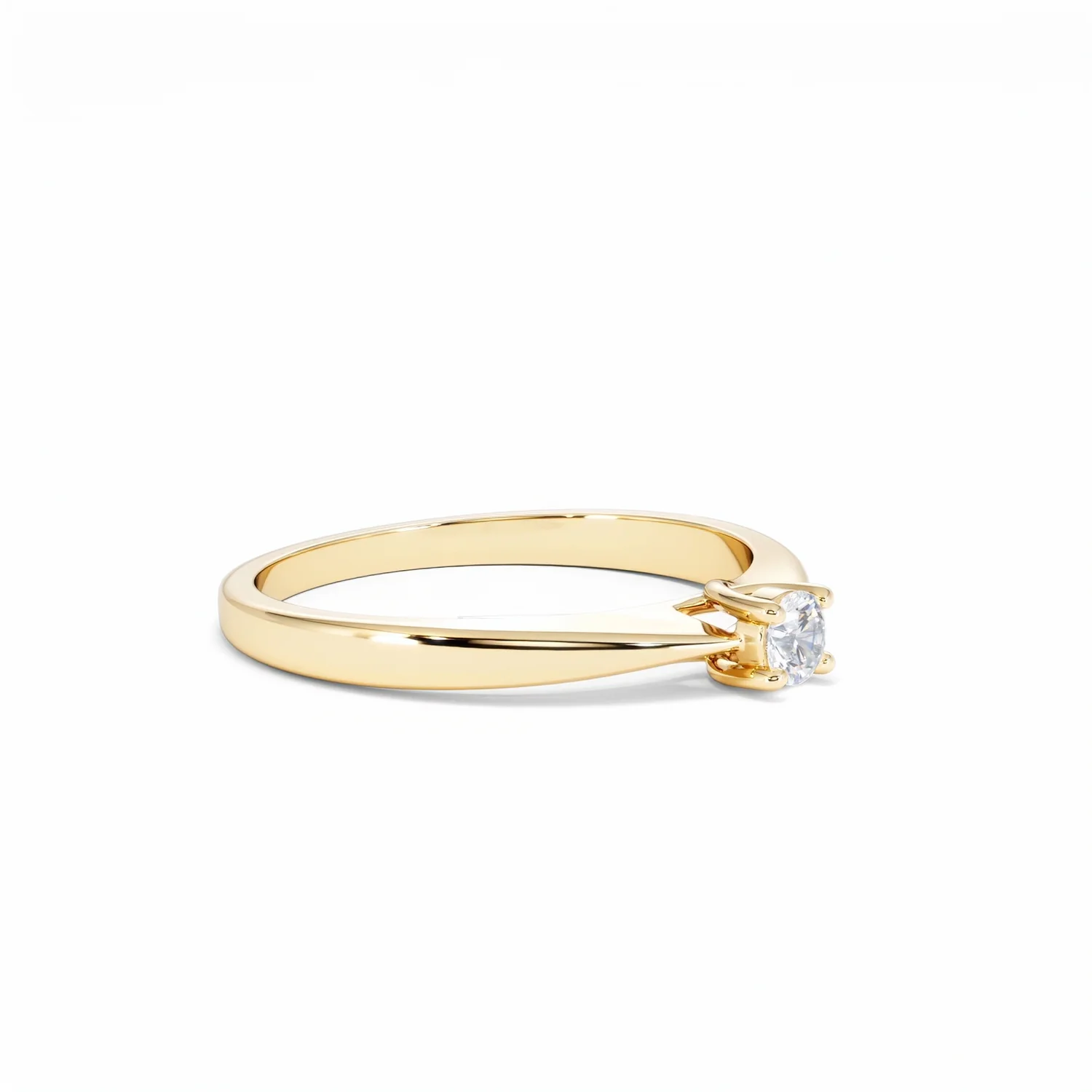 Naomi Lab Diamond Engagement Ring 0.15ct H/Si in 9K Gold - Image 19