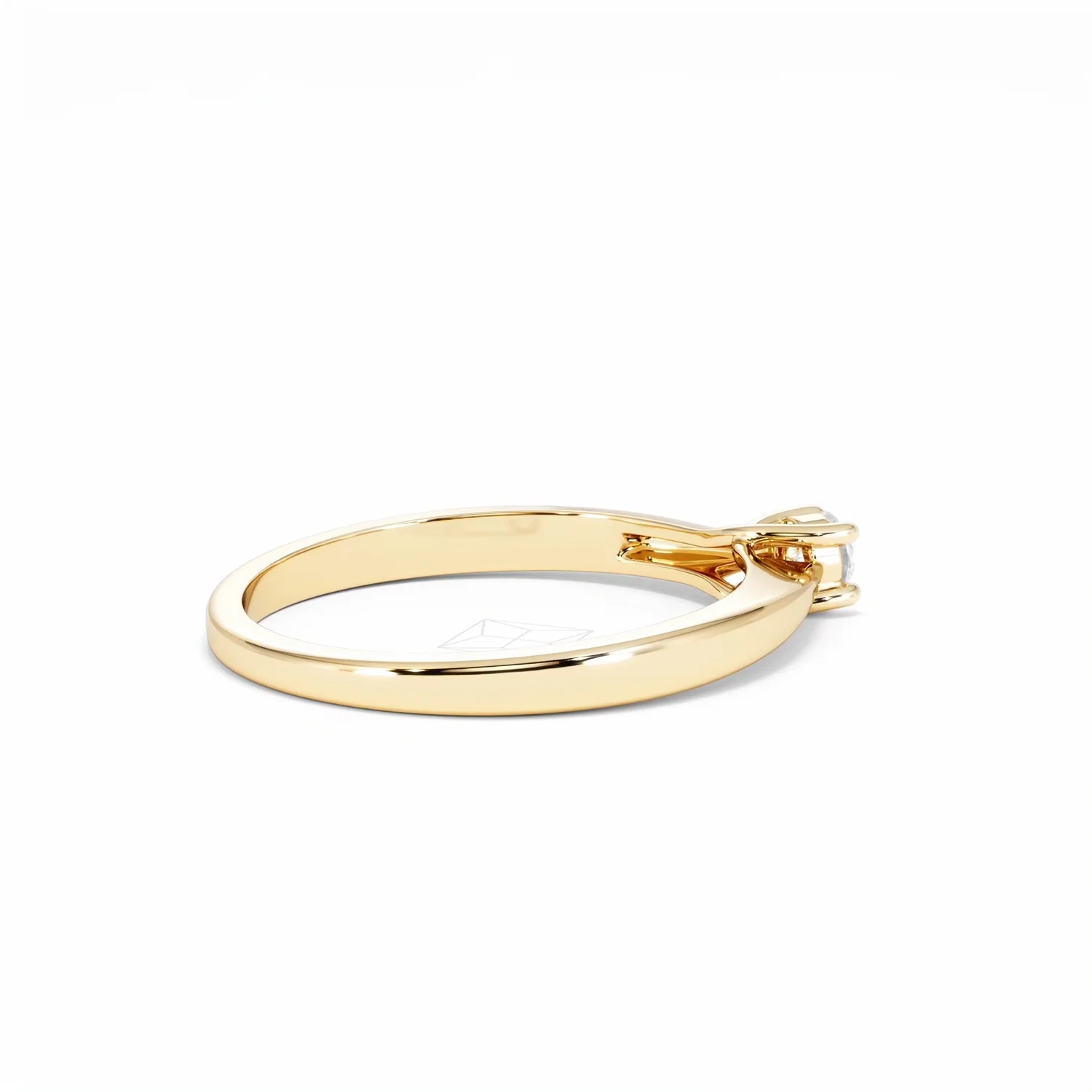 Naomi Lab Diamond Engagement Ring 0.15ct H/Si in 9K Gold - Image 33